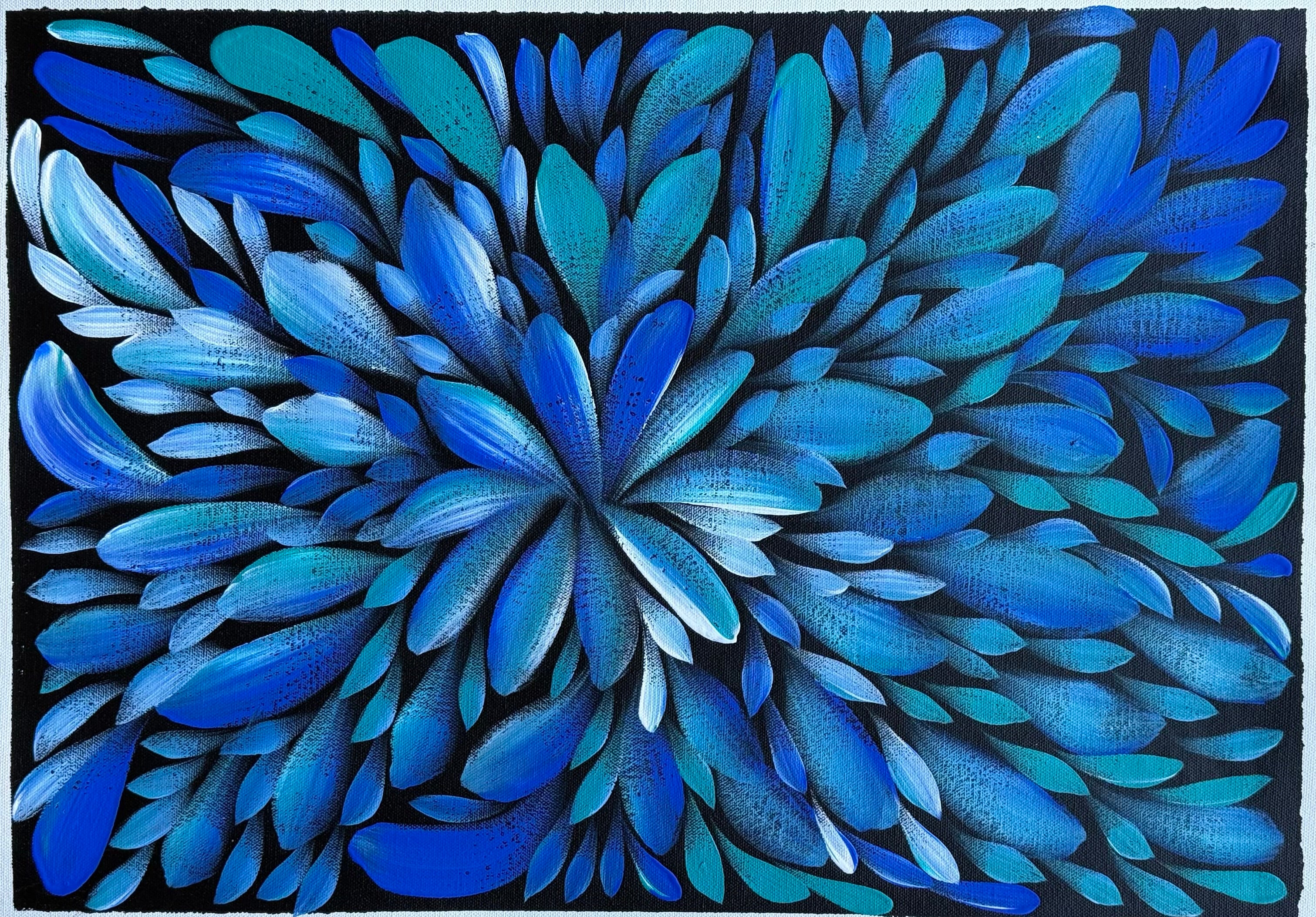 Louise Numina Napananka - Bush Medicine Leaves .57-38