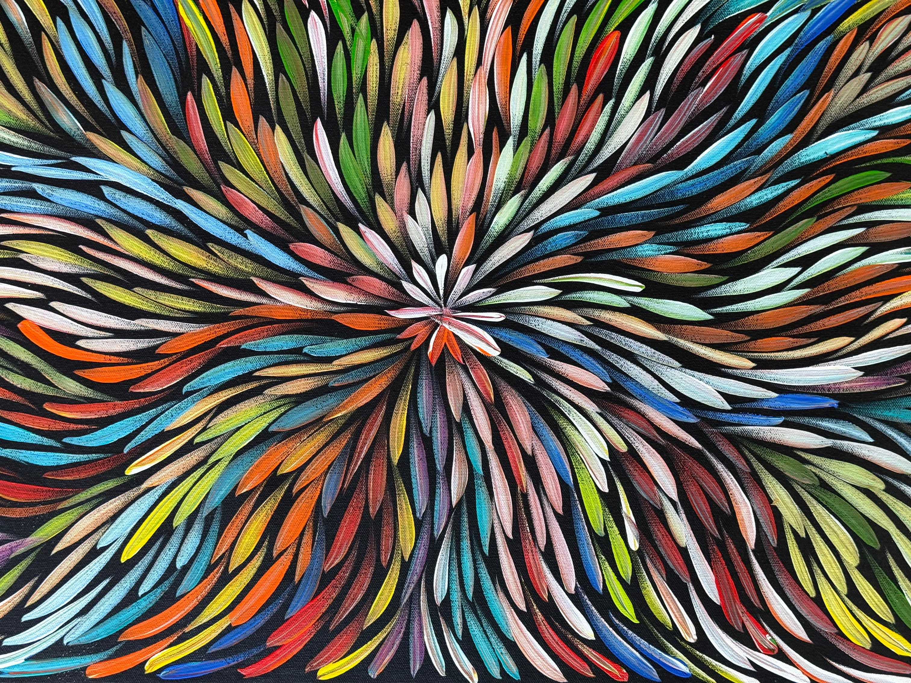 Sharon Numina - Bush Medicine Leaves - 153x43cm .14-4