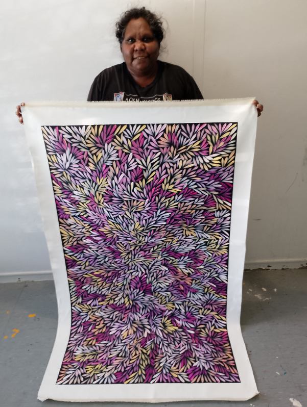 Sharon Numina - Bush Medicine Leaves - 147x85cm .14-32