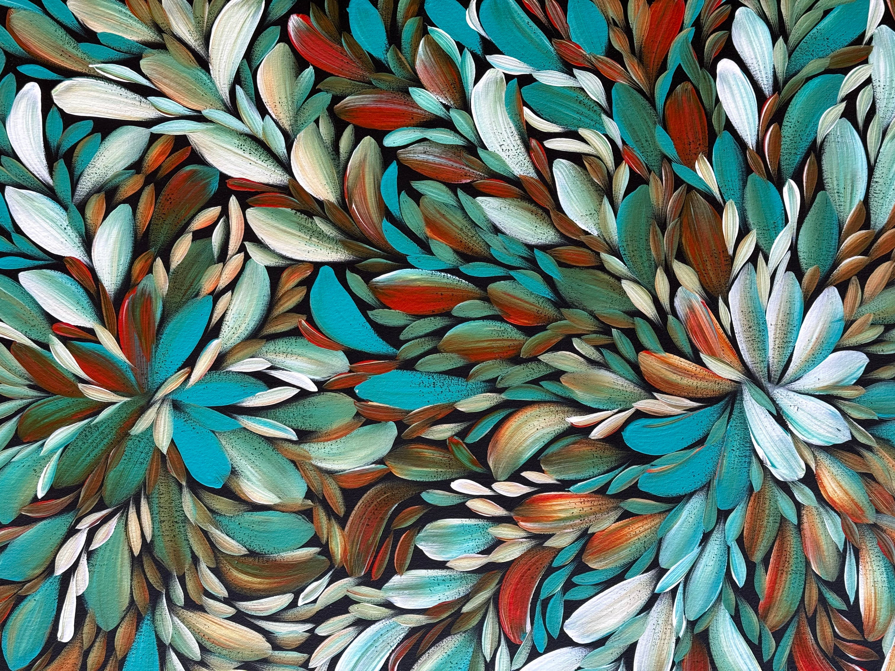 Louise Numina Napananka - Bush Medicine Leaves .21-17