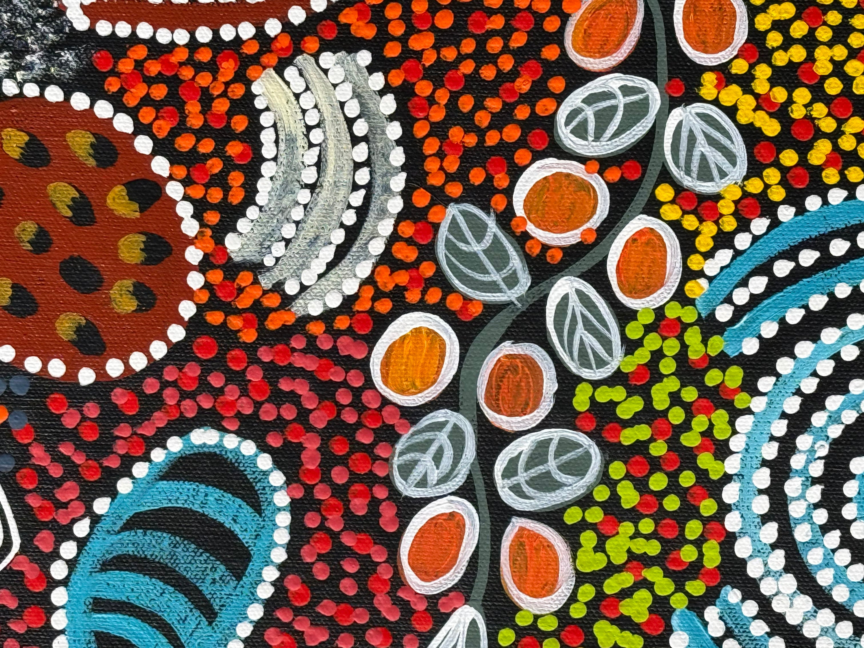 Lanita Numina - Women Collect Bush Tucker - 149x42cm .13-10