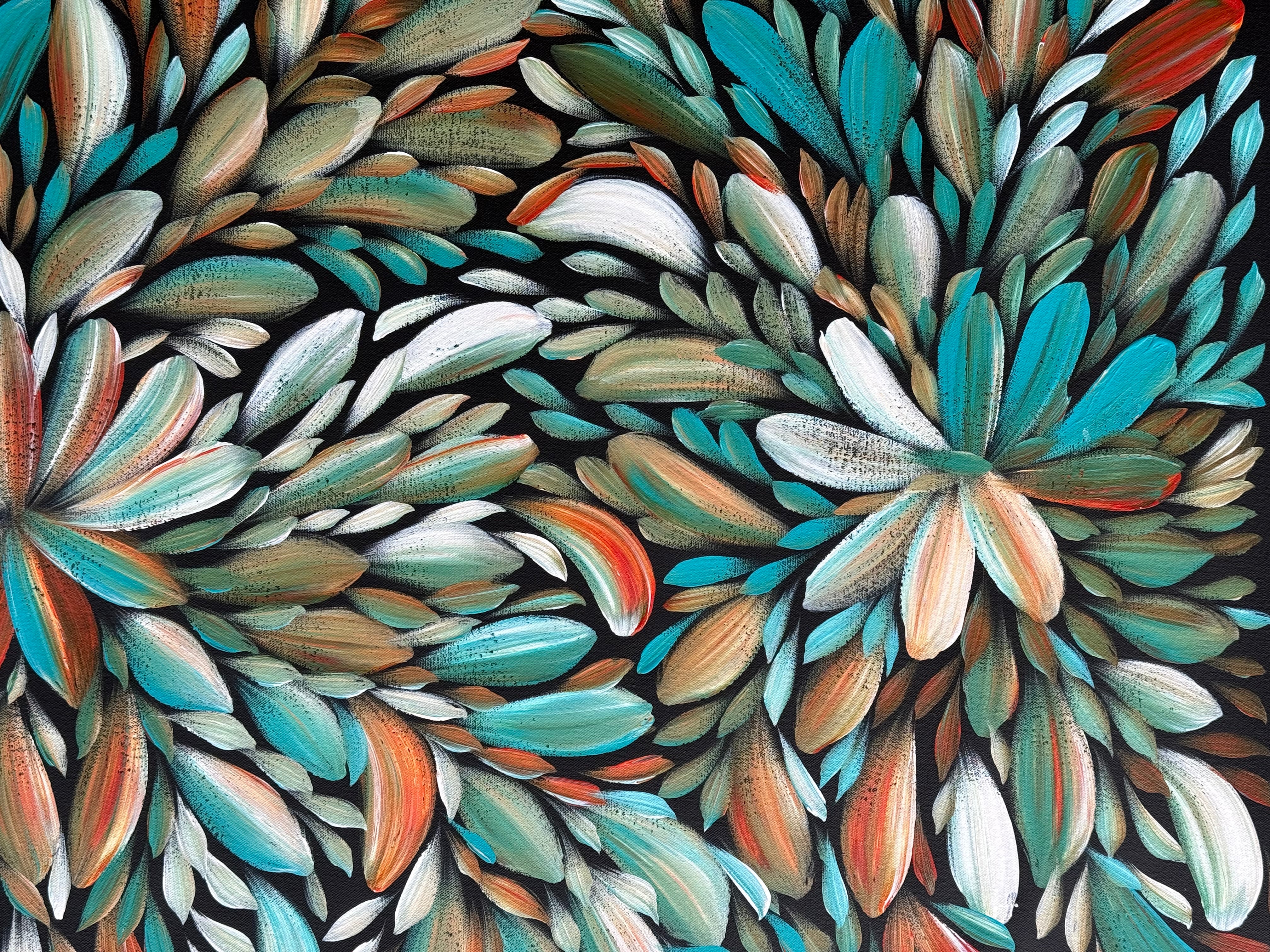 Louise Numina Napananka - Bush Medicine Leaves .16-77
