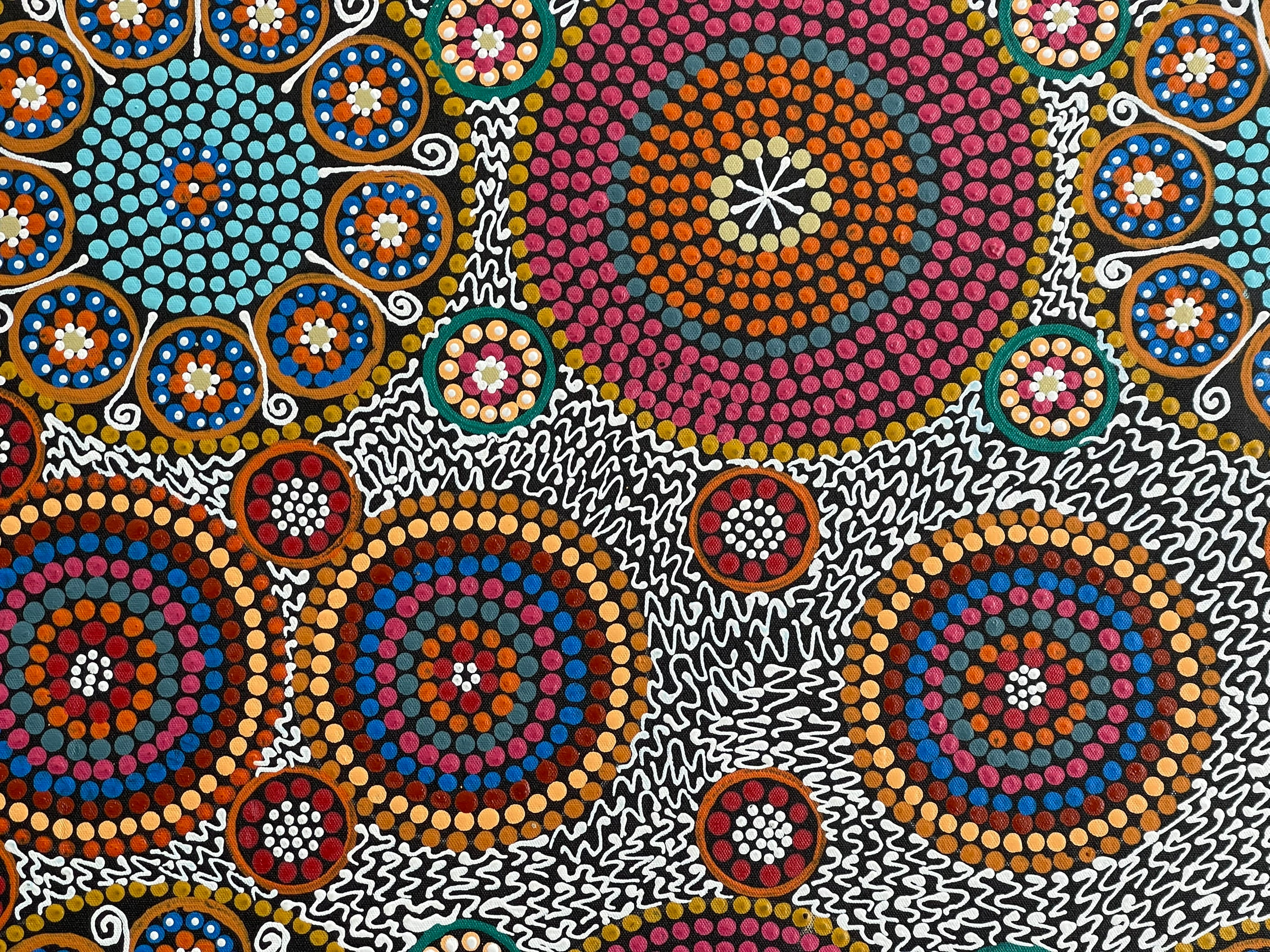 Maryanne Gibson - Bush Tomato, Flower, Berry, Seed, and Onion - 92x49cm .27-4
