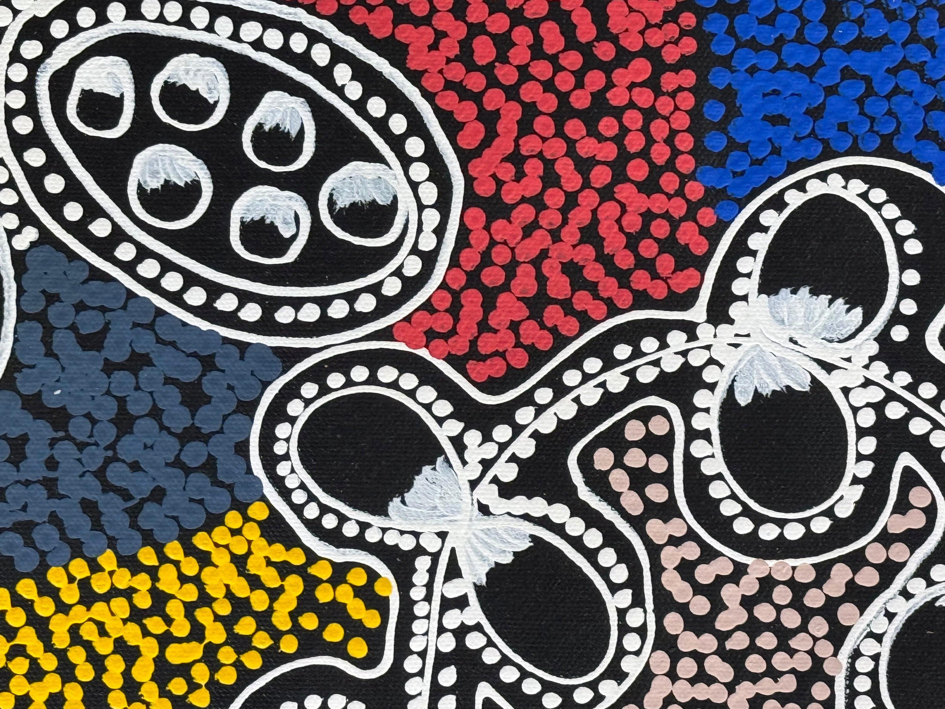 Lanita Numina - Women Collect Bush Plums, Medicine Seeds - 151x42cm .13-7