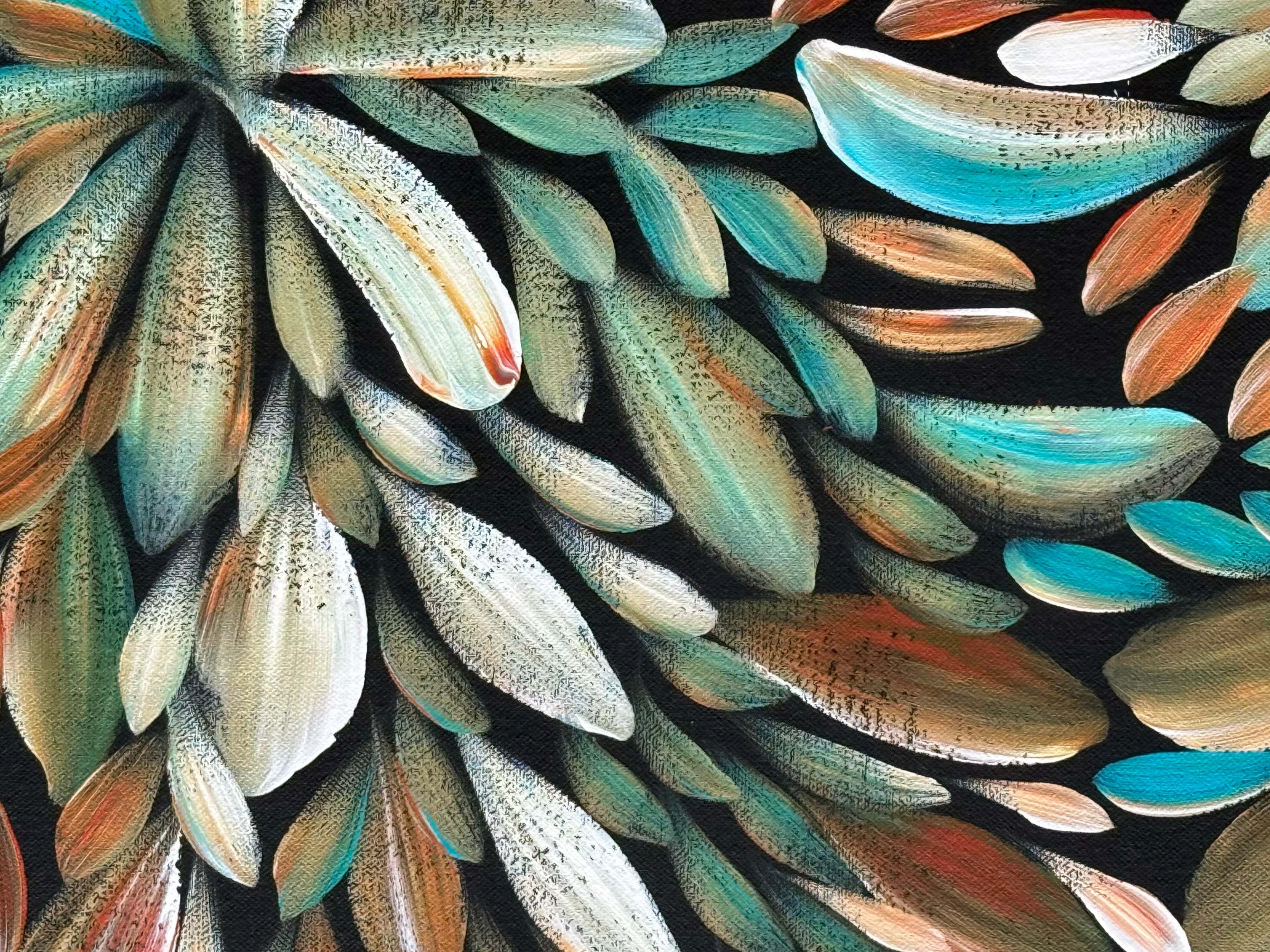 Louise Numina Napananka - Bush Medicine Leaves .57-42