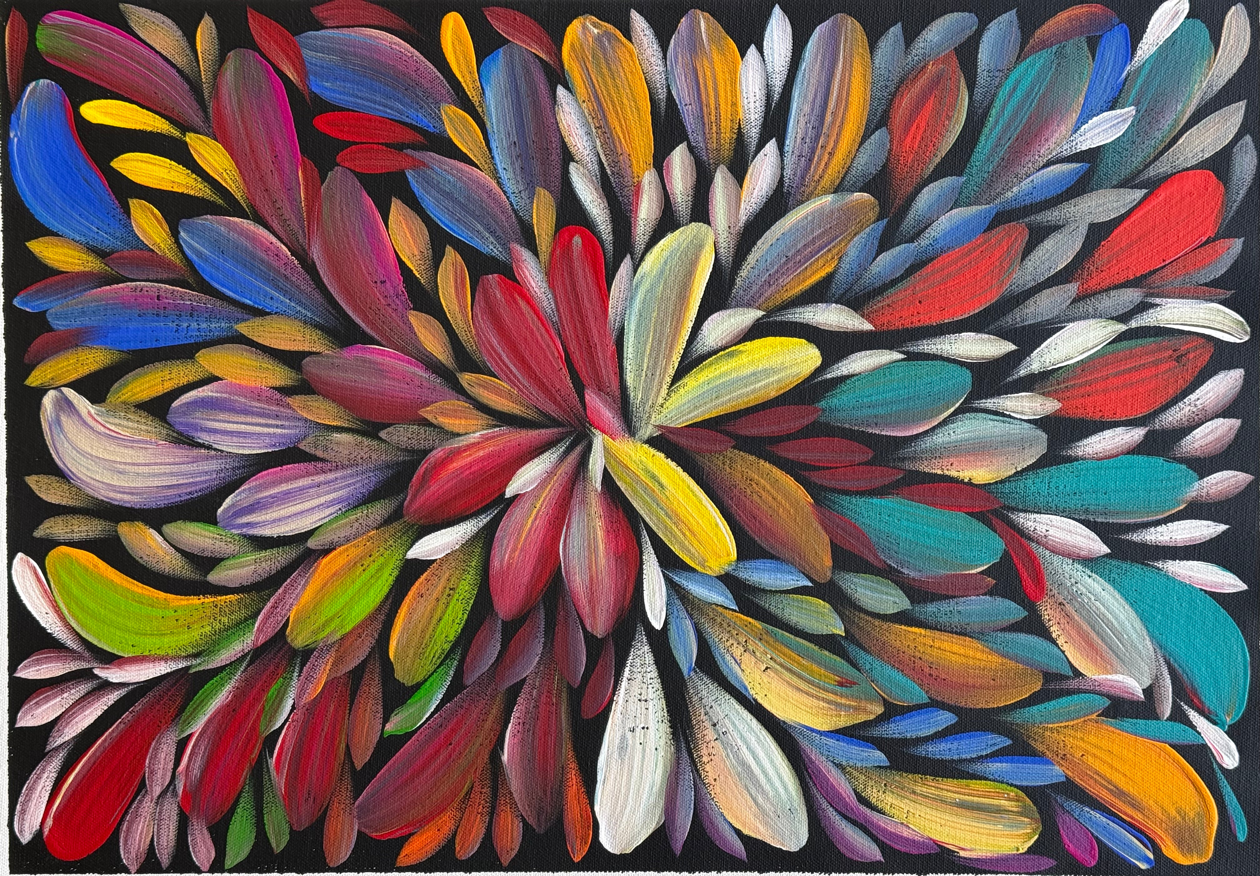 Louise Numina Napananka - Bush Medicine Leaves .57-16