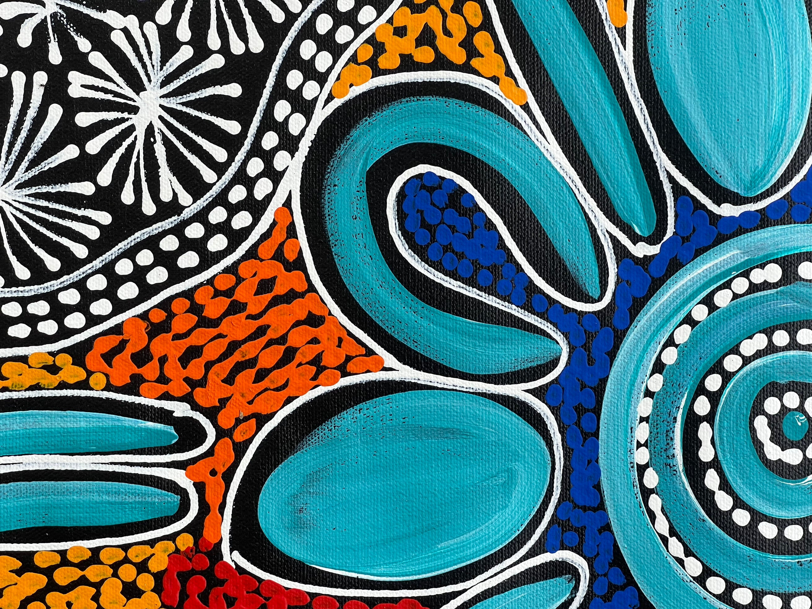 Sharon Numina - My Country Dreaming - 38x53cm .28-28