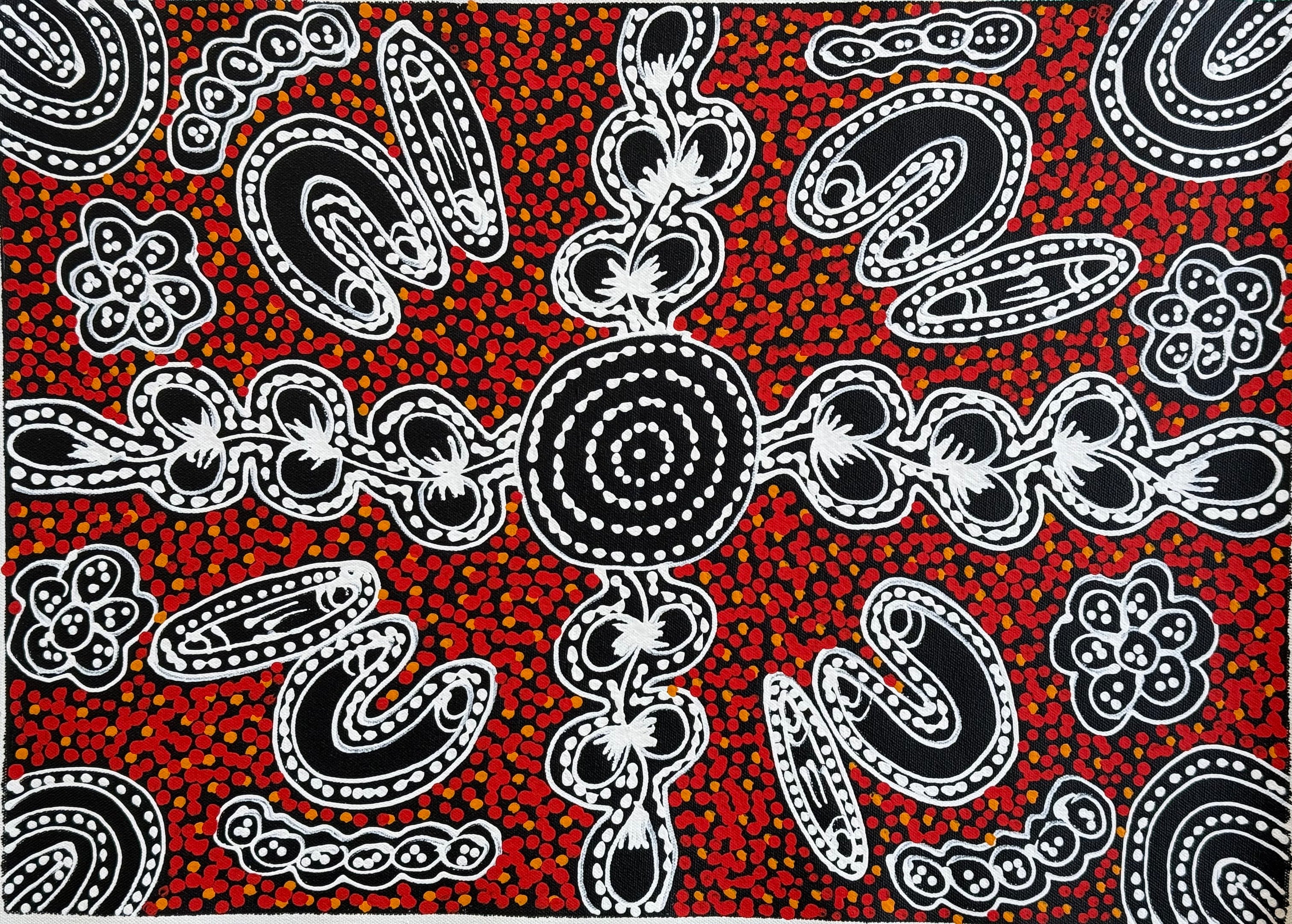 Lanita Numina - My Country Women Collect Bush Tuckers  .13-18A