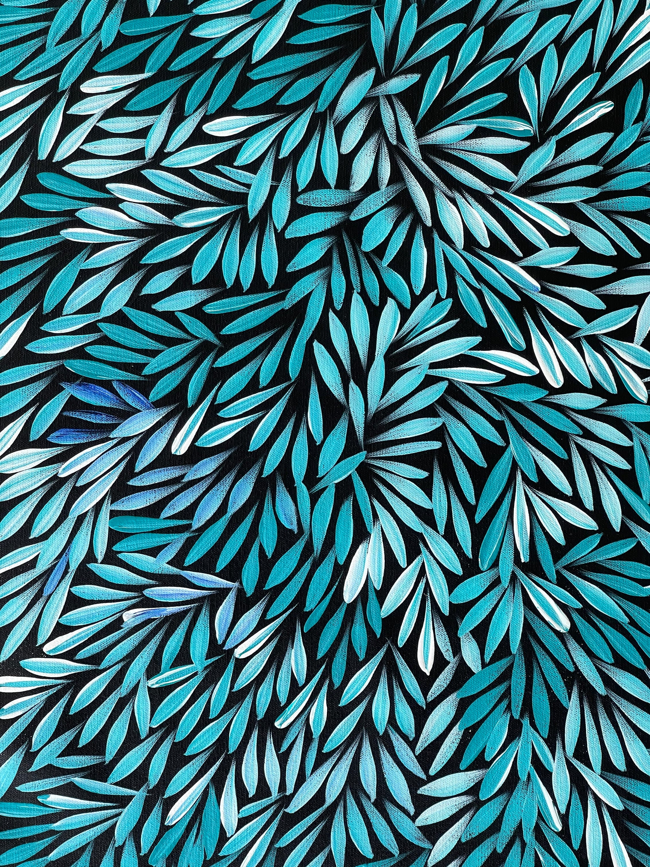 Sharon Numina - Bush Medicine Leaves - 157x45cm .42-2
