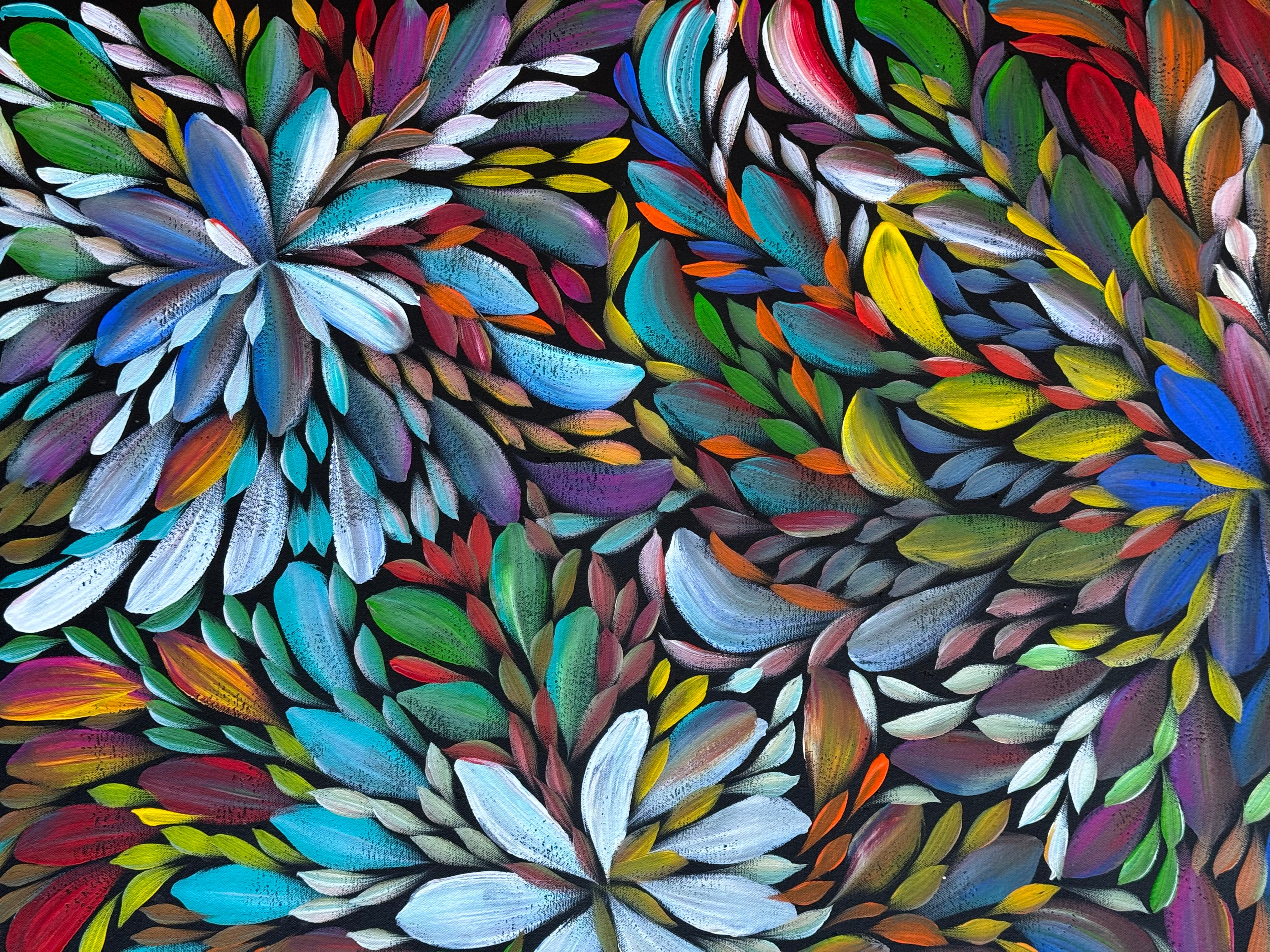 Louise Numina Napananka - Bush Medicine Leaves .43-3A