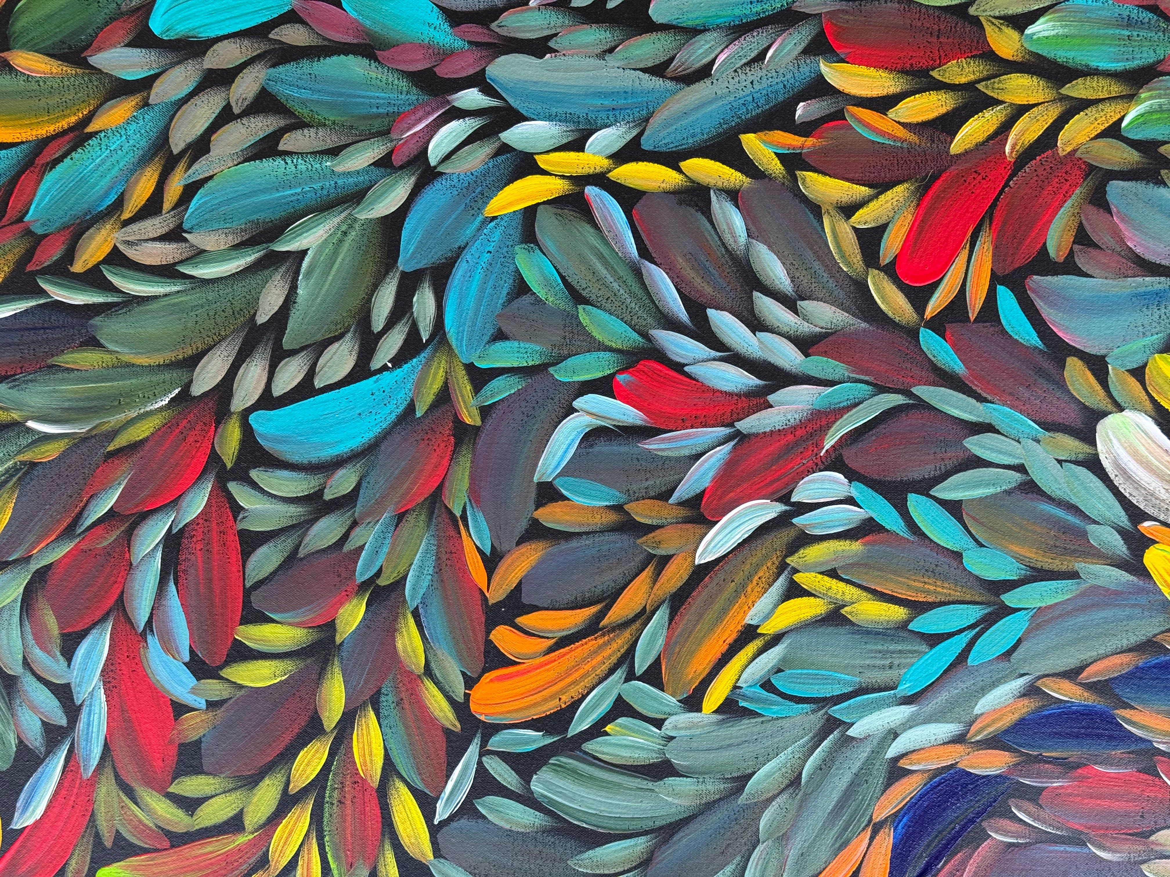 Louise Numina Napananka - Bush Medicine Leaves .21-15