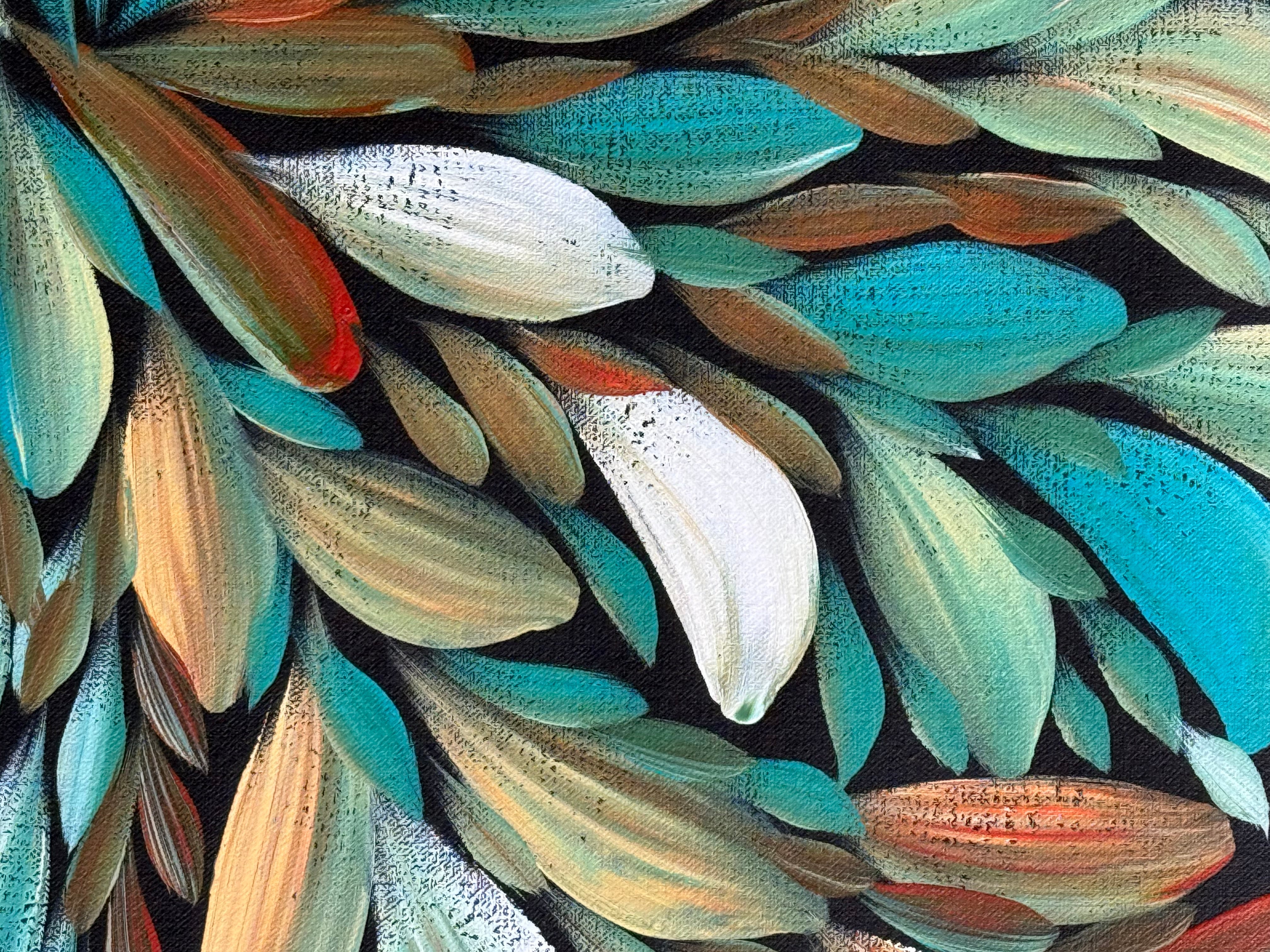 Louise Numina Napananka - Bush Medicine Leaves .65-12