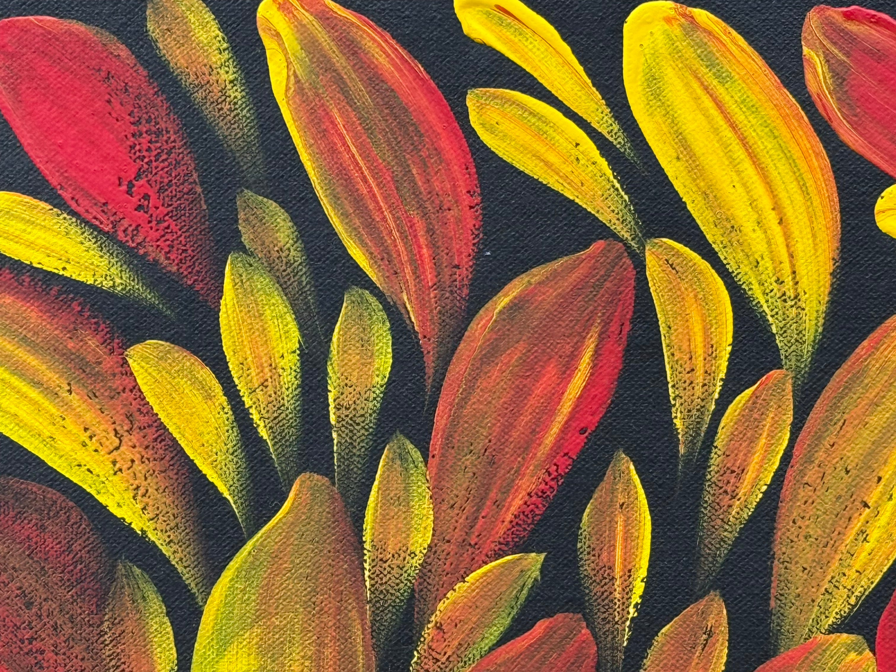 Louise Numina Napananka - Bush Medicine Leaves .57-56