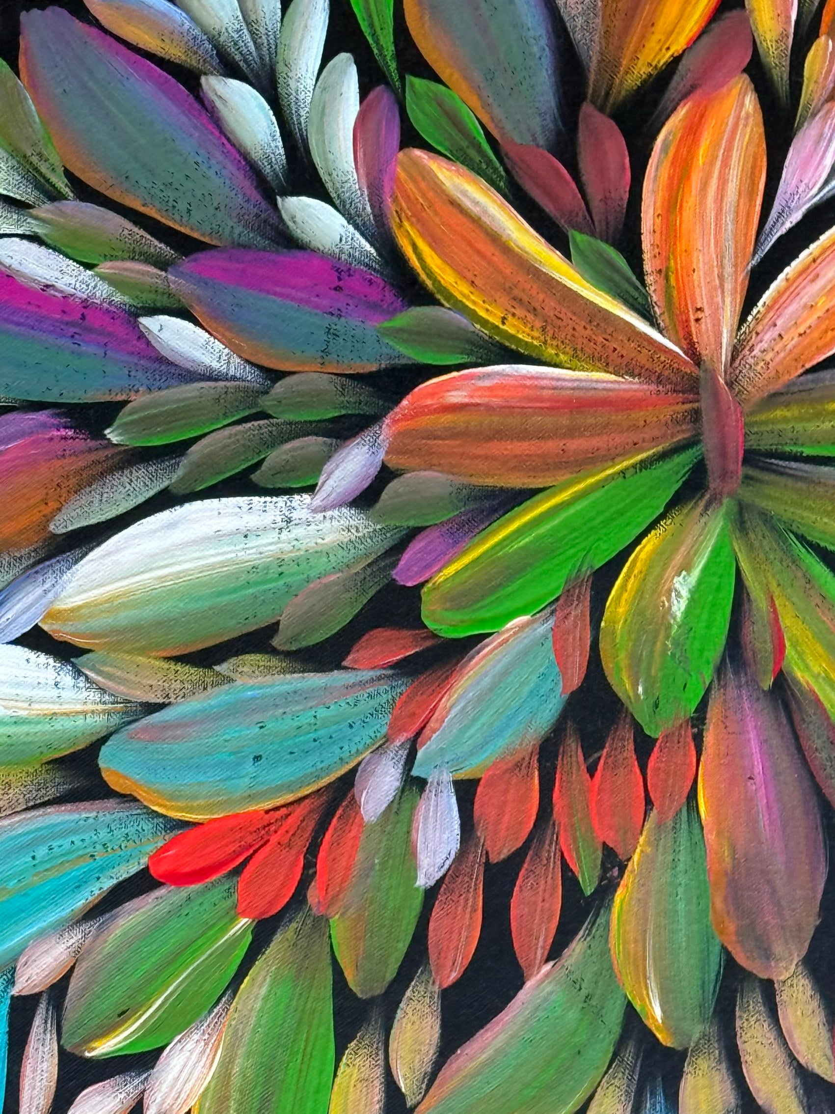 Louise Numina Napananka - Bush Medicine Leaves .49-14