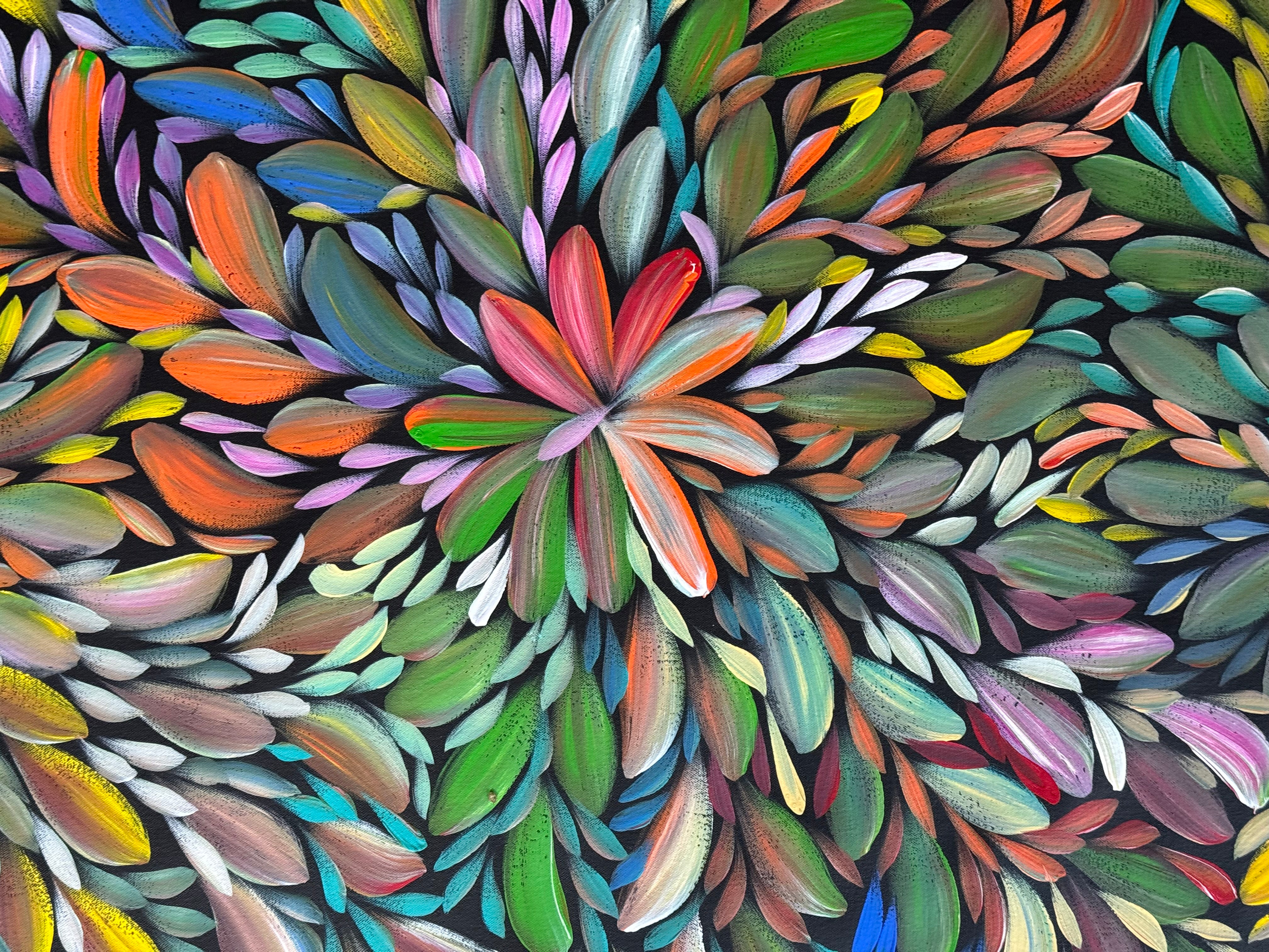Louise Numina Napananka - Bush Medicine Leaves .16-2