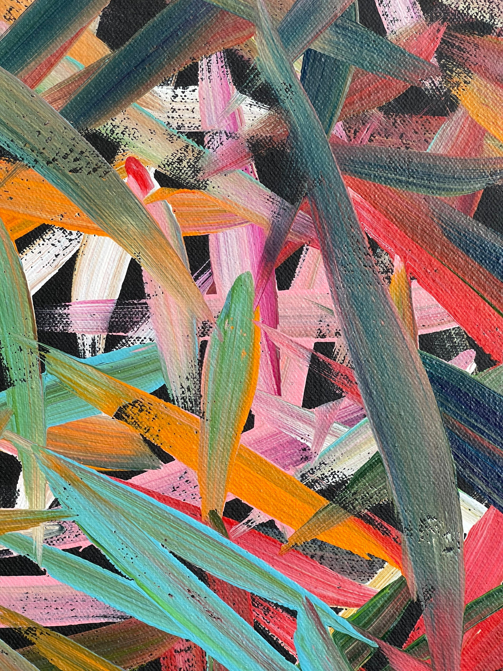Louise Numina Napananka - Spinifex Grass - 30x30cm .35-29