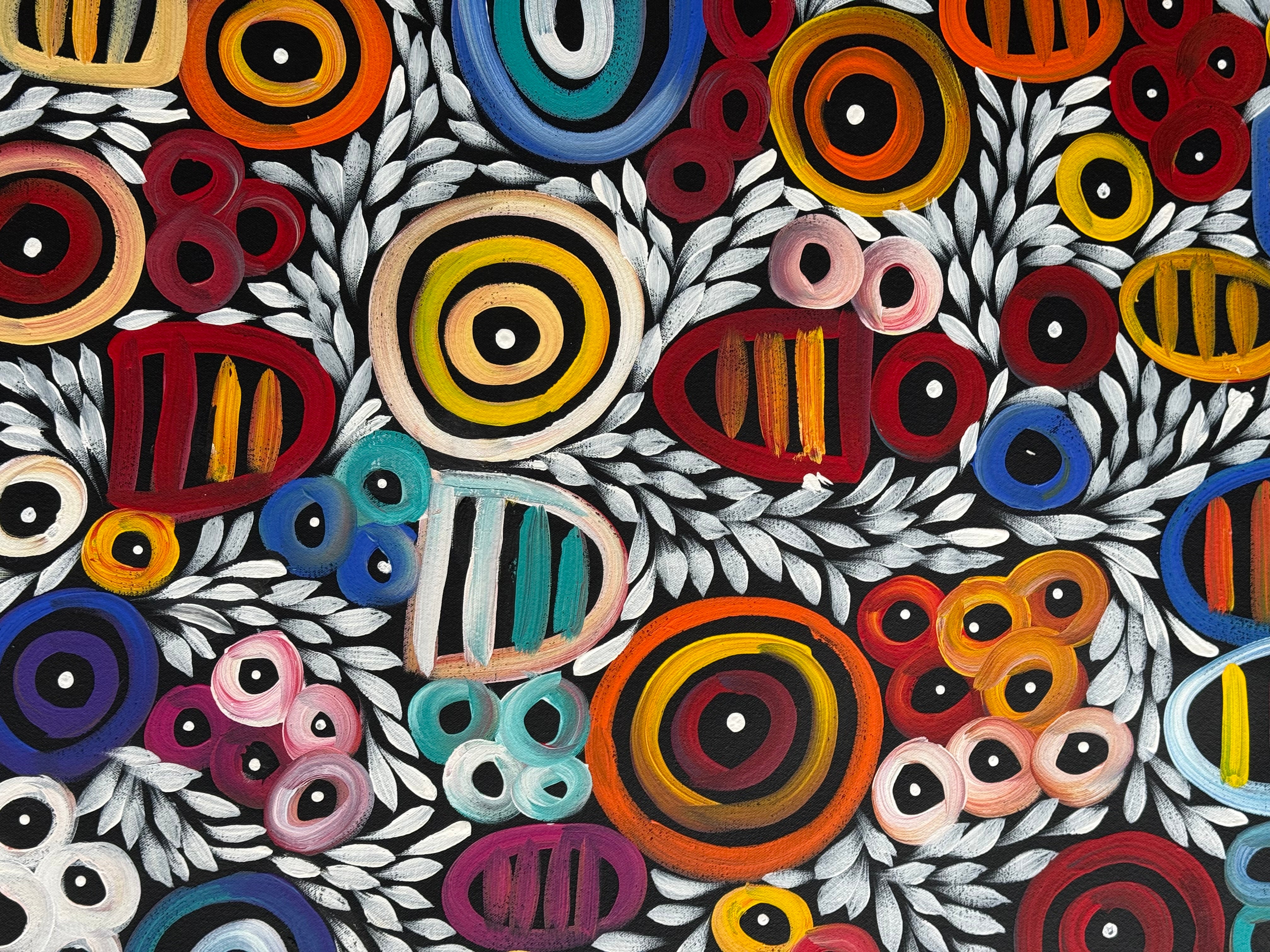 Louise Numina Napananka - Bush Medicine, Body Paint .25-2
