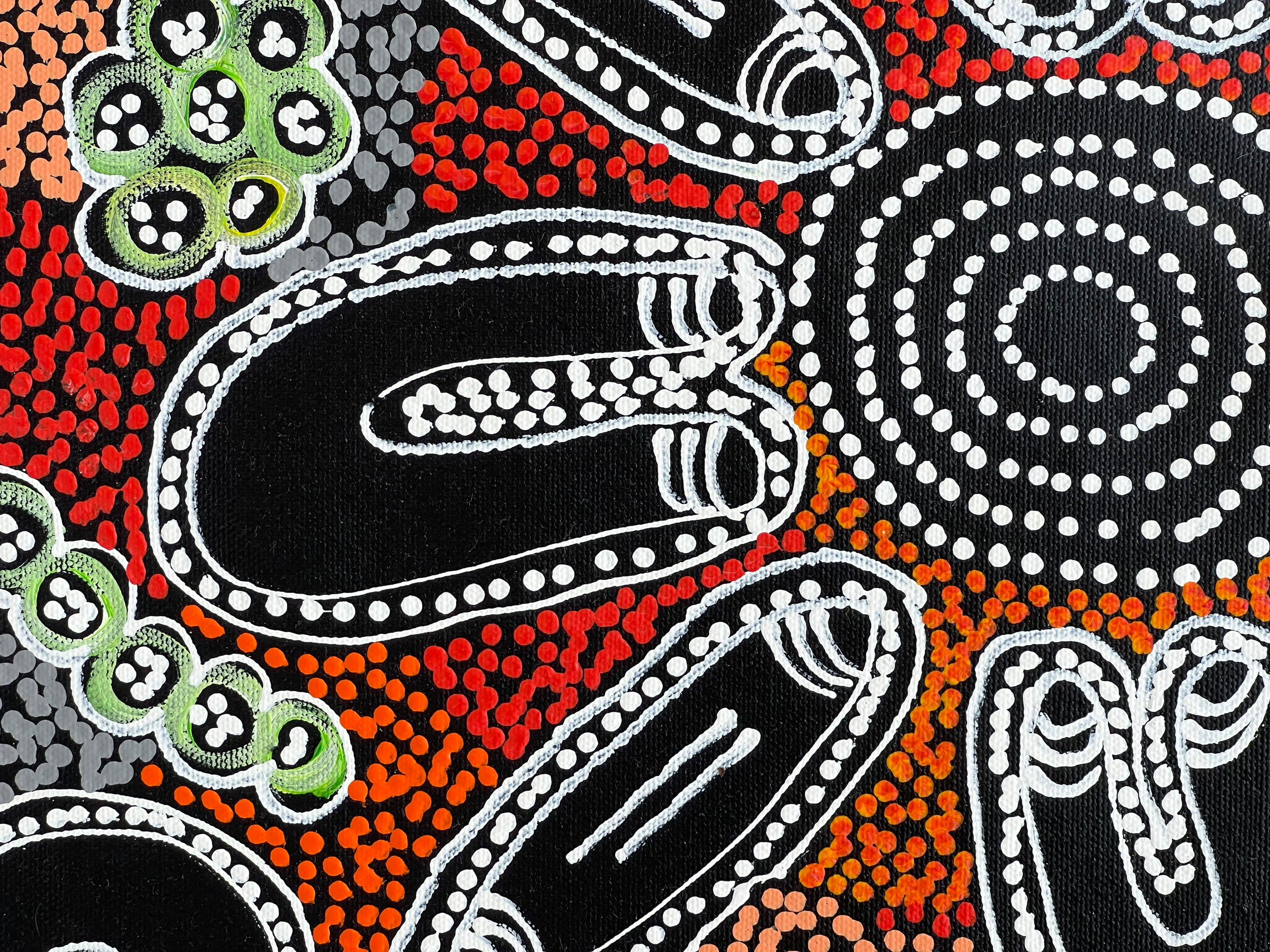 Lanita Numina - Women Collecting Bush Tucker - 38x52cm .56-11