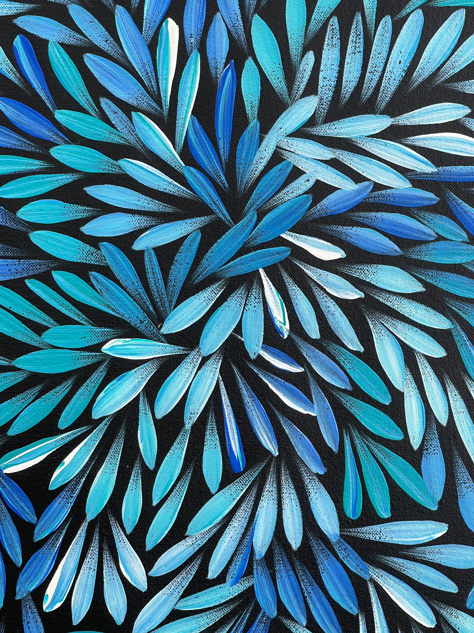Sharon Numina - Bush Medicine Leaves - 50x54cm .28-16
