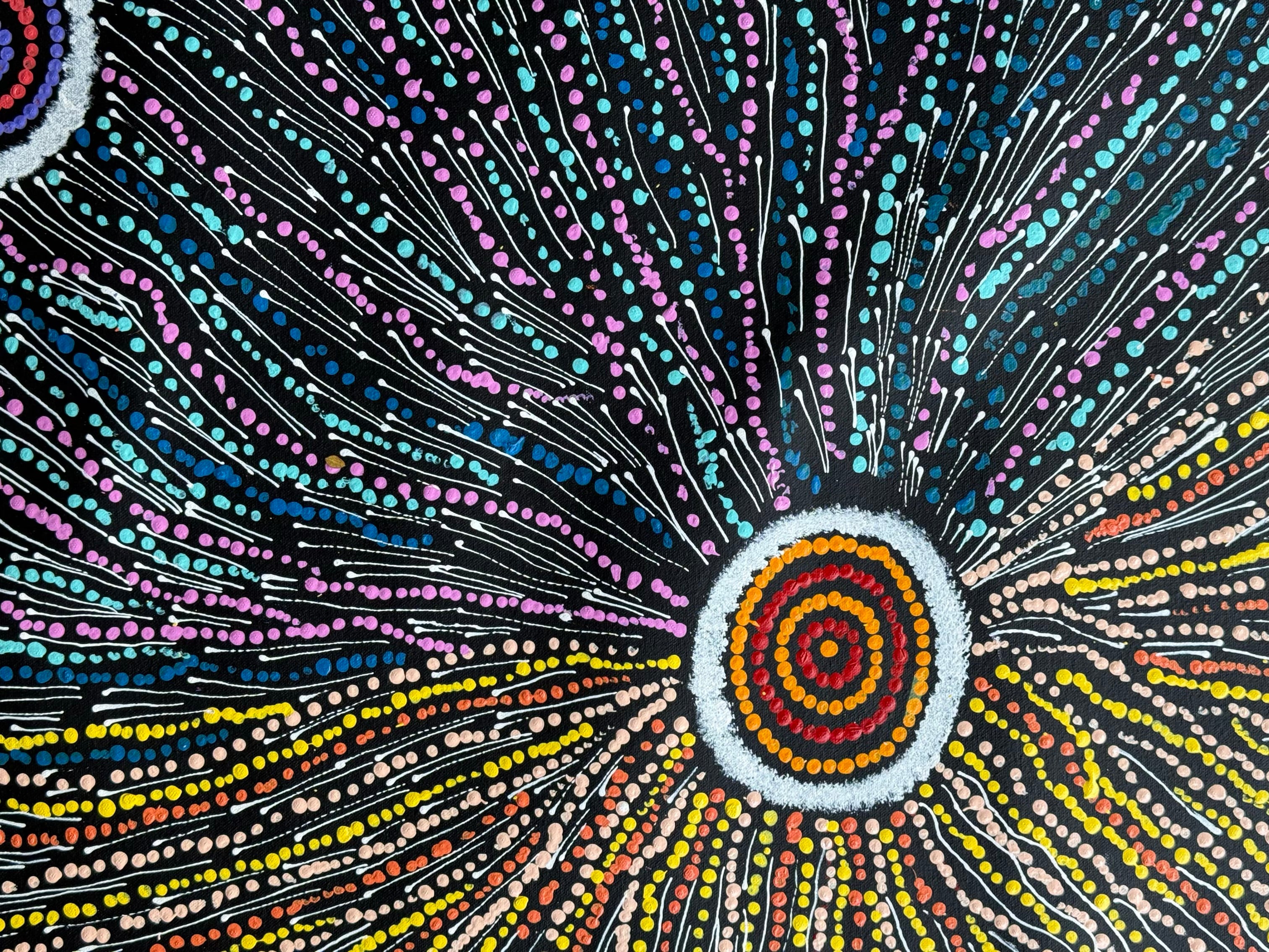 Maria Nampijinpa Brown - Seven Sisters Dreaming .71
