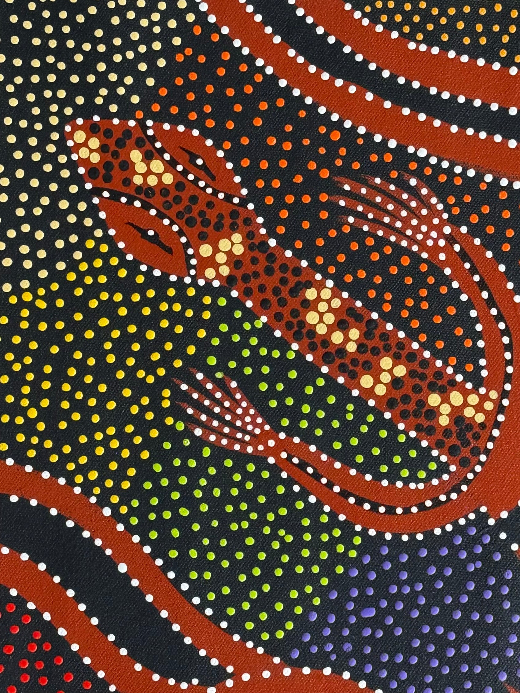 Jacinta Numina Waugh - Goanna Dreaming .46-2