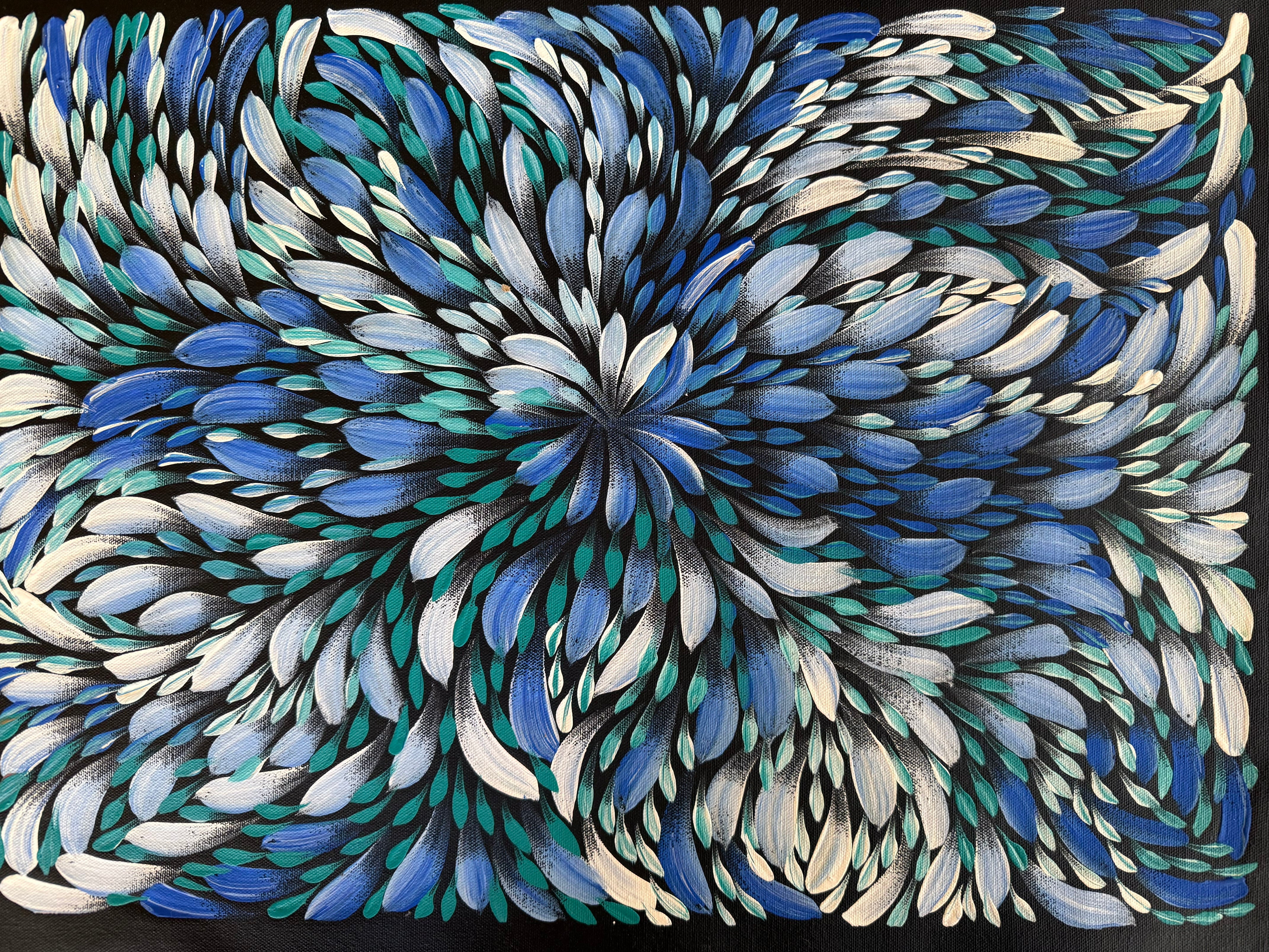 Caroline Numina - Bush Medicine Leaves - 53x38cm .10-3