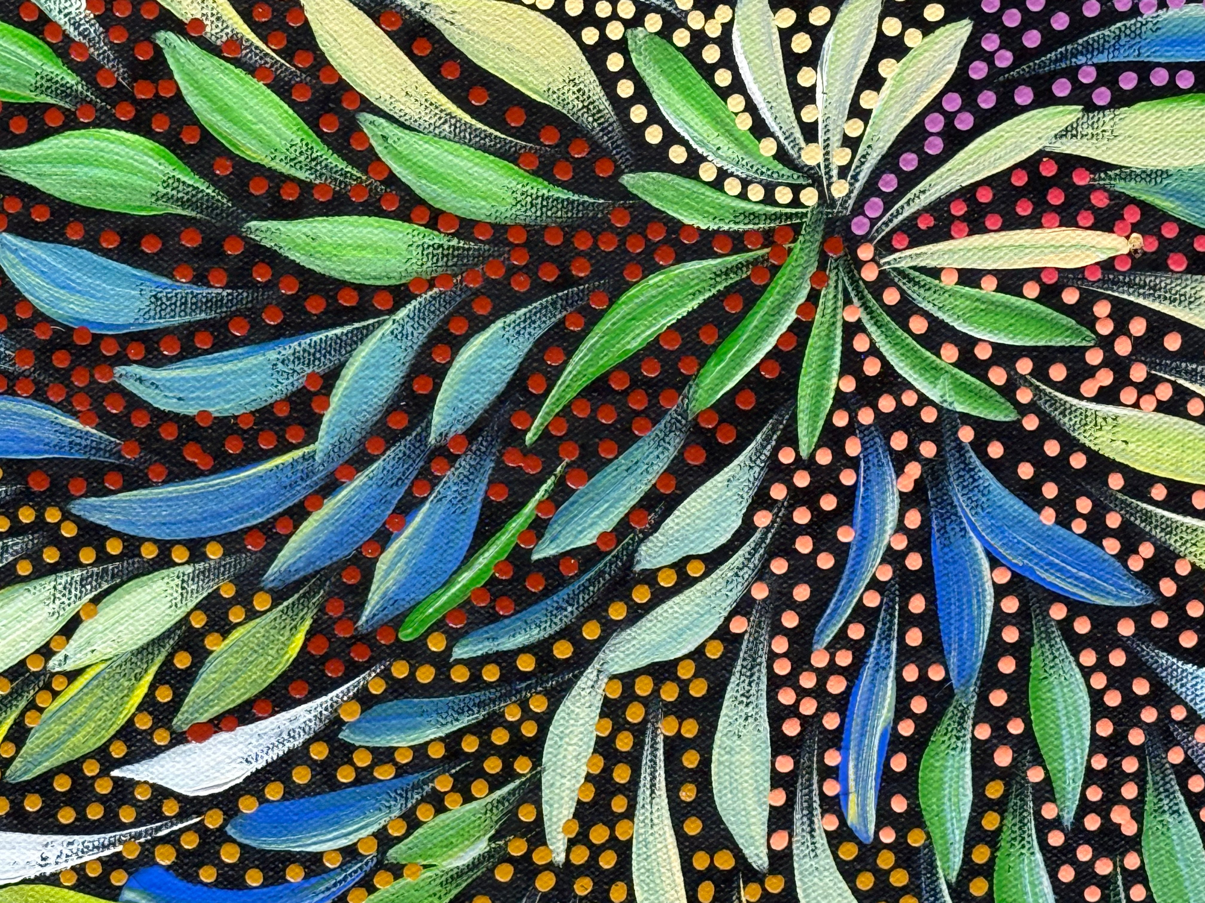 Caroline Numina - Seeded Bush Medicine Leaves .04-42