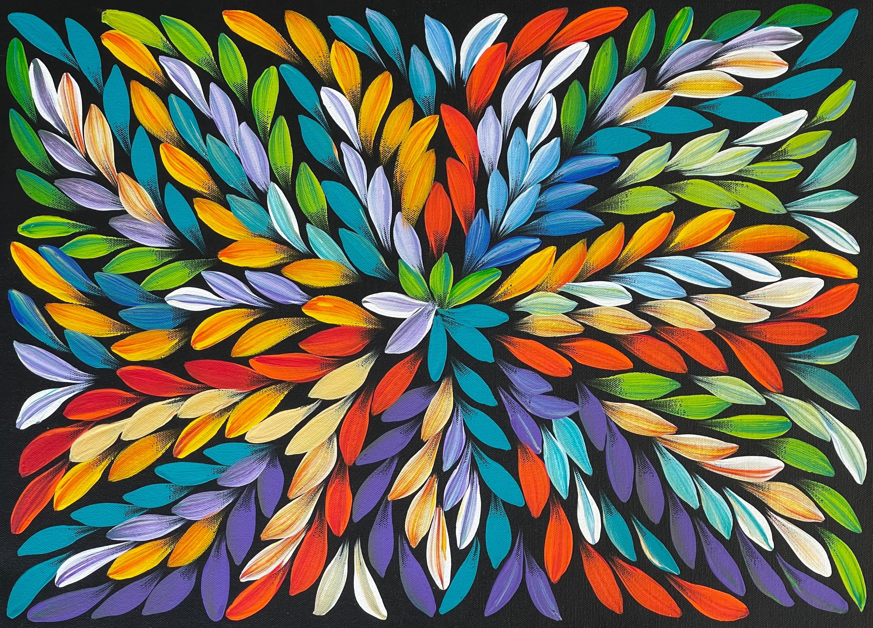 Jacinta Numina Waugh - Bush Medicine Leaves .75-42