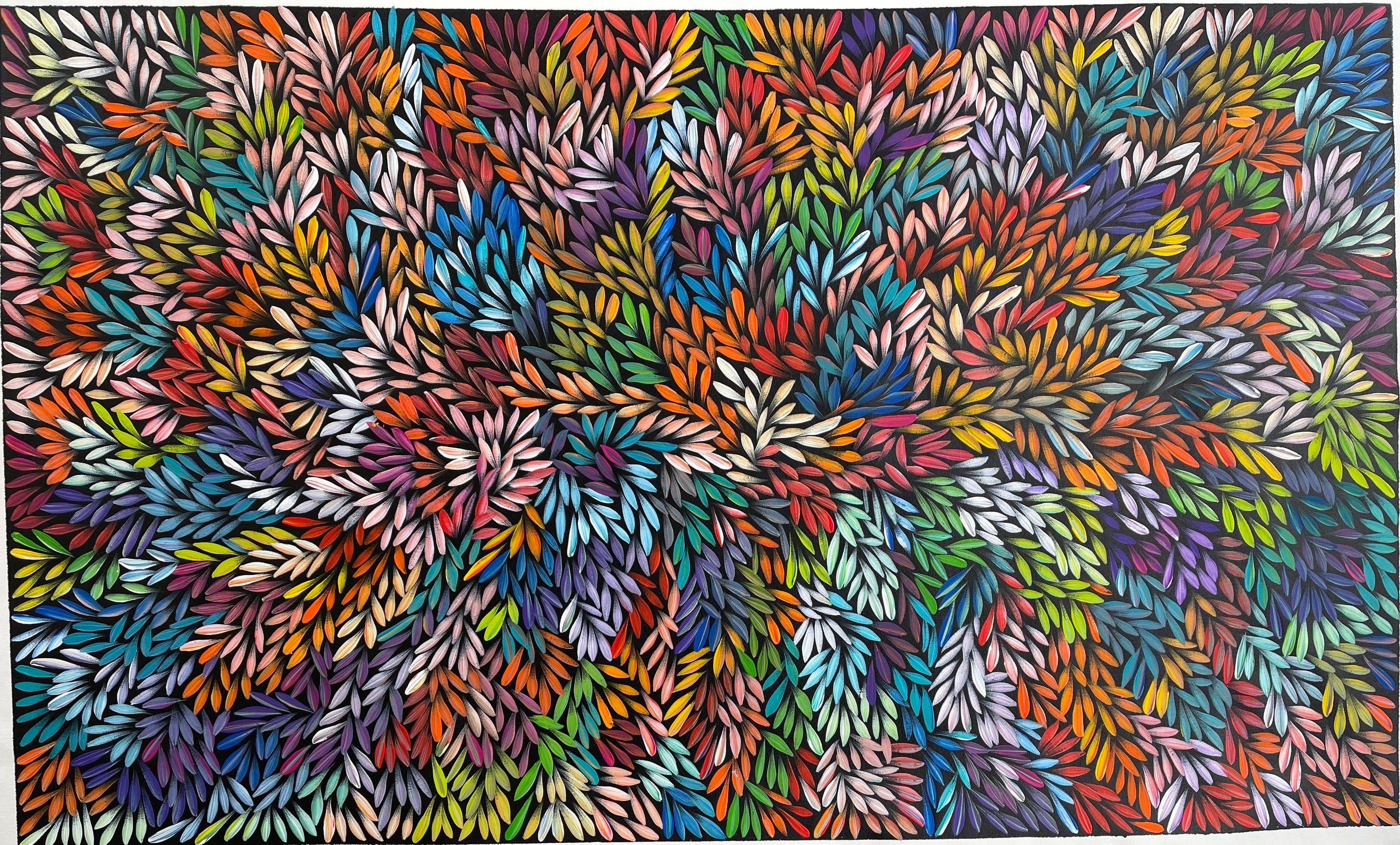 Sharon Numina - Bush Medicine Leaves - 147x88cm .55-22