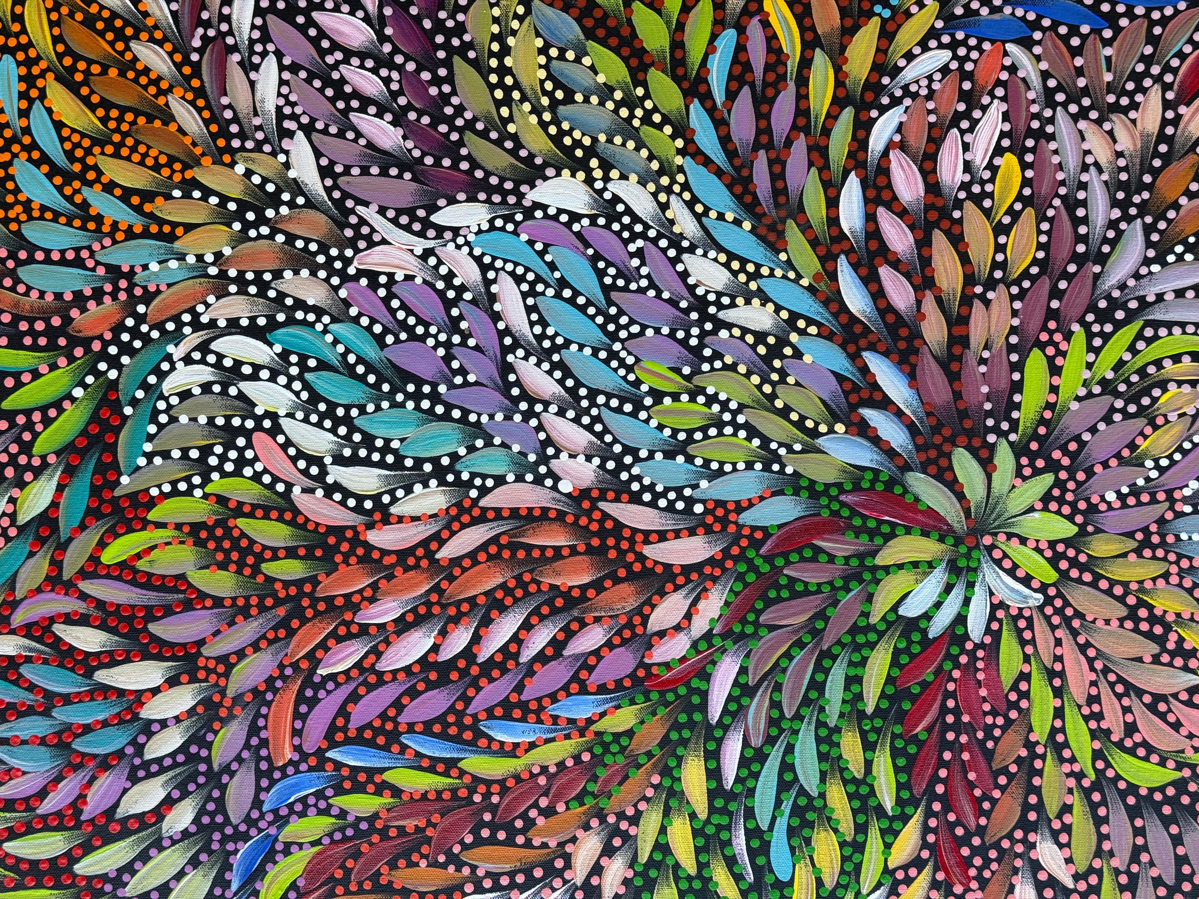 Caroline Numina - Seeded Bush Medicine Leaves .91-13