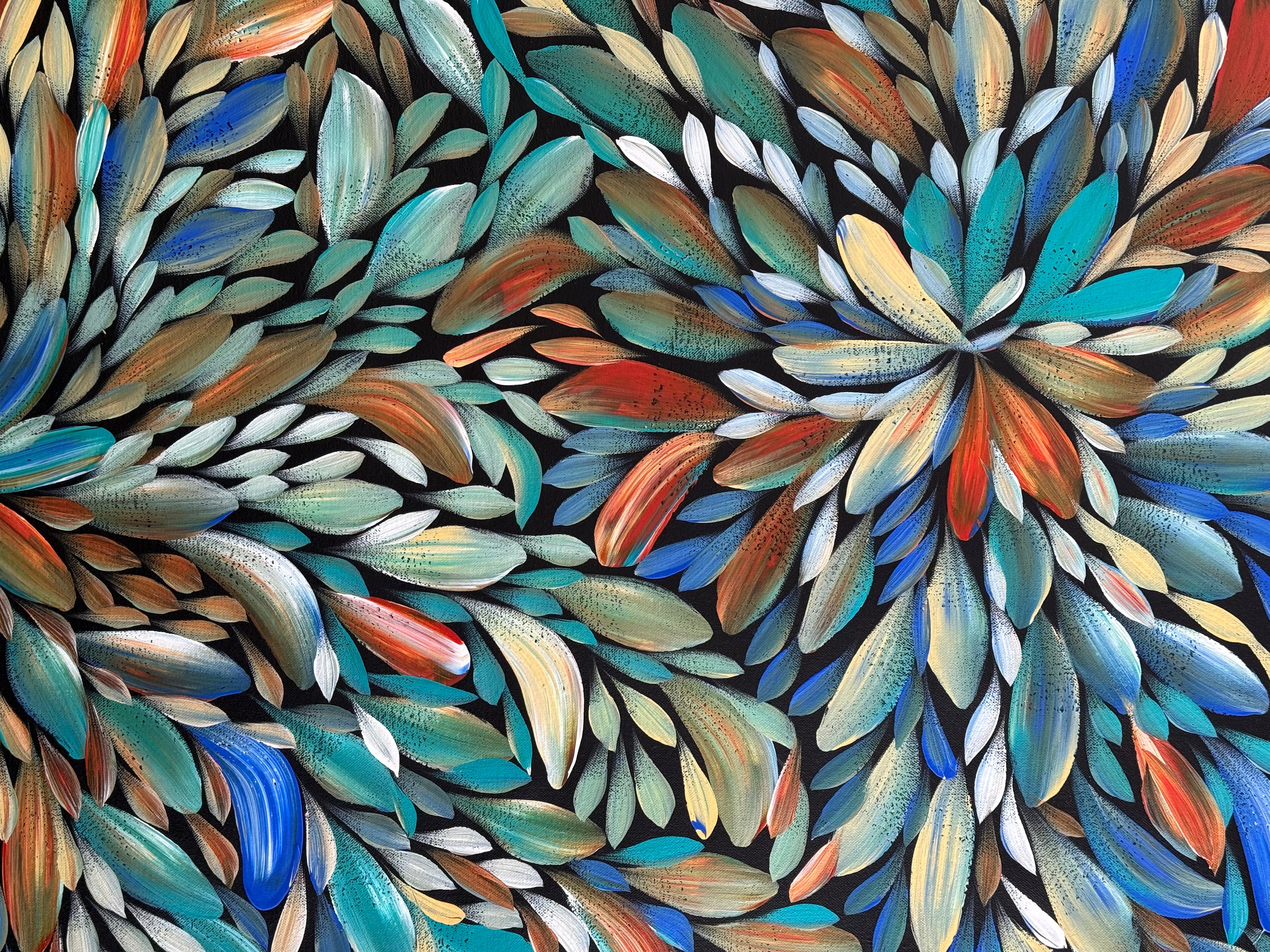 Louise Numina Napananka - Bush Medicine Leaves .49-33