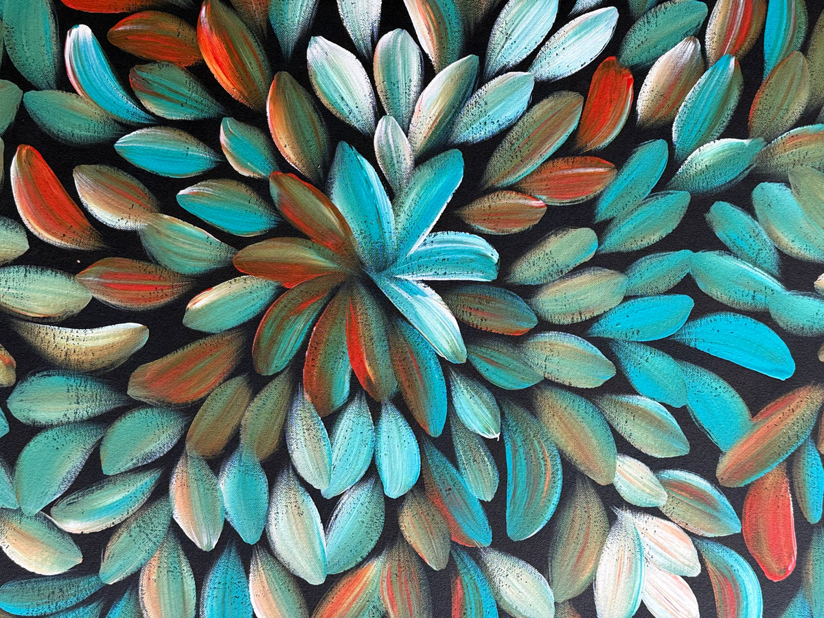 Louise Numina Napananka - Bush Medicine Leaves .43-22