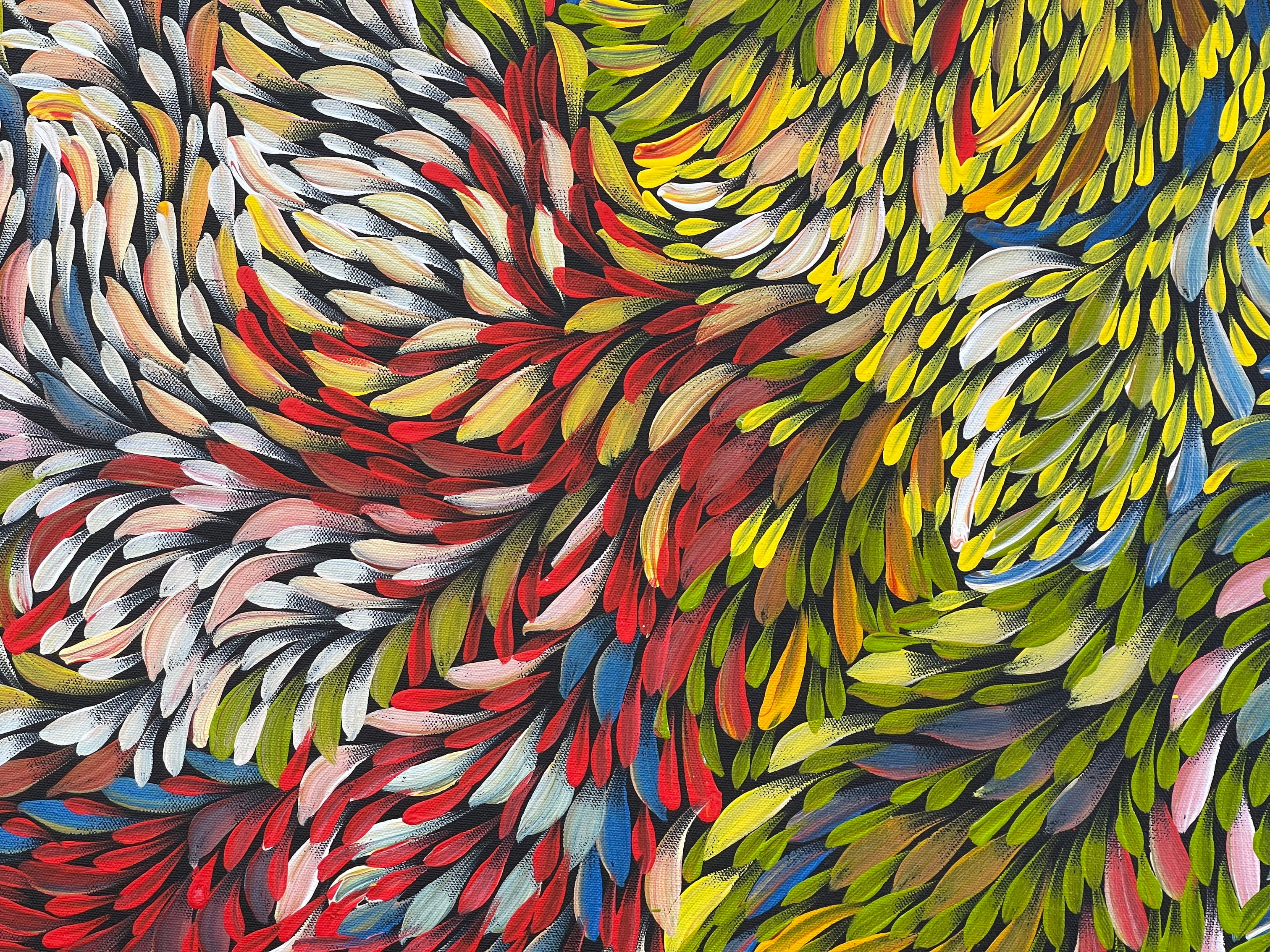 Caroline Numina - Bush Medicine Leaves - 70x144cm .31-12