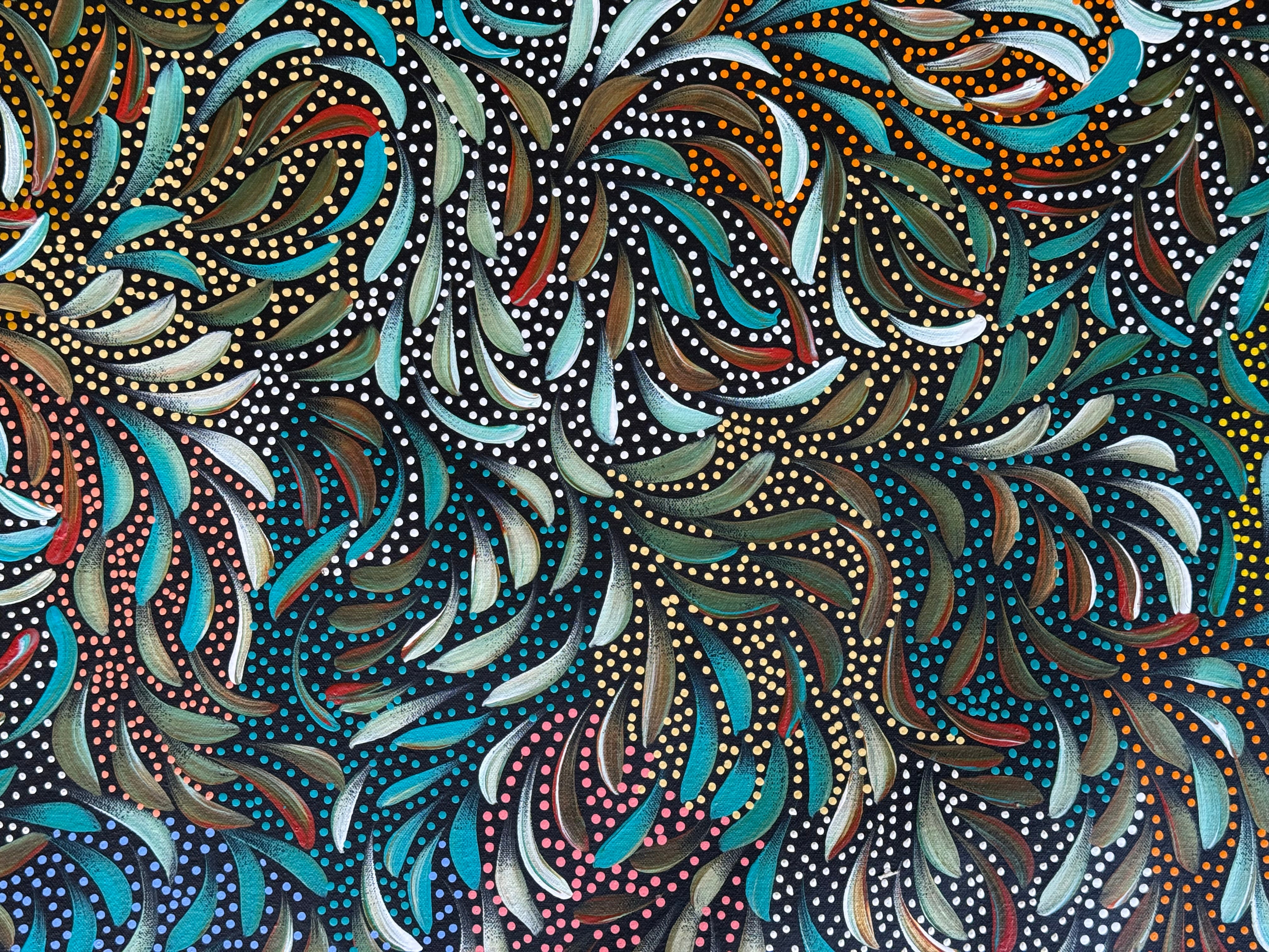 Caroline Numina - Bush Medicine Leaves and Seeds .87-2