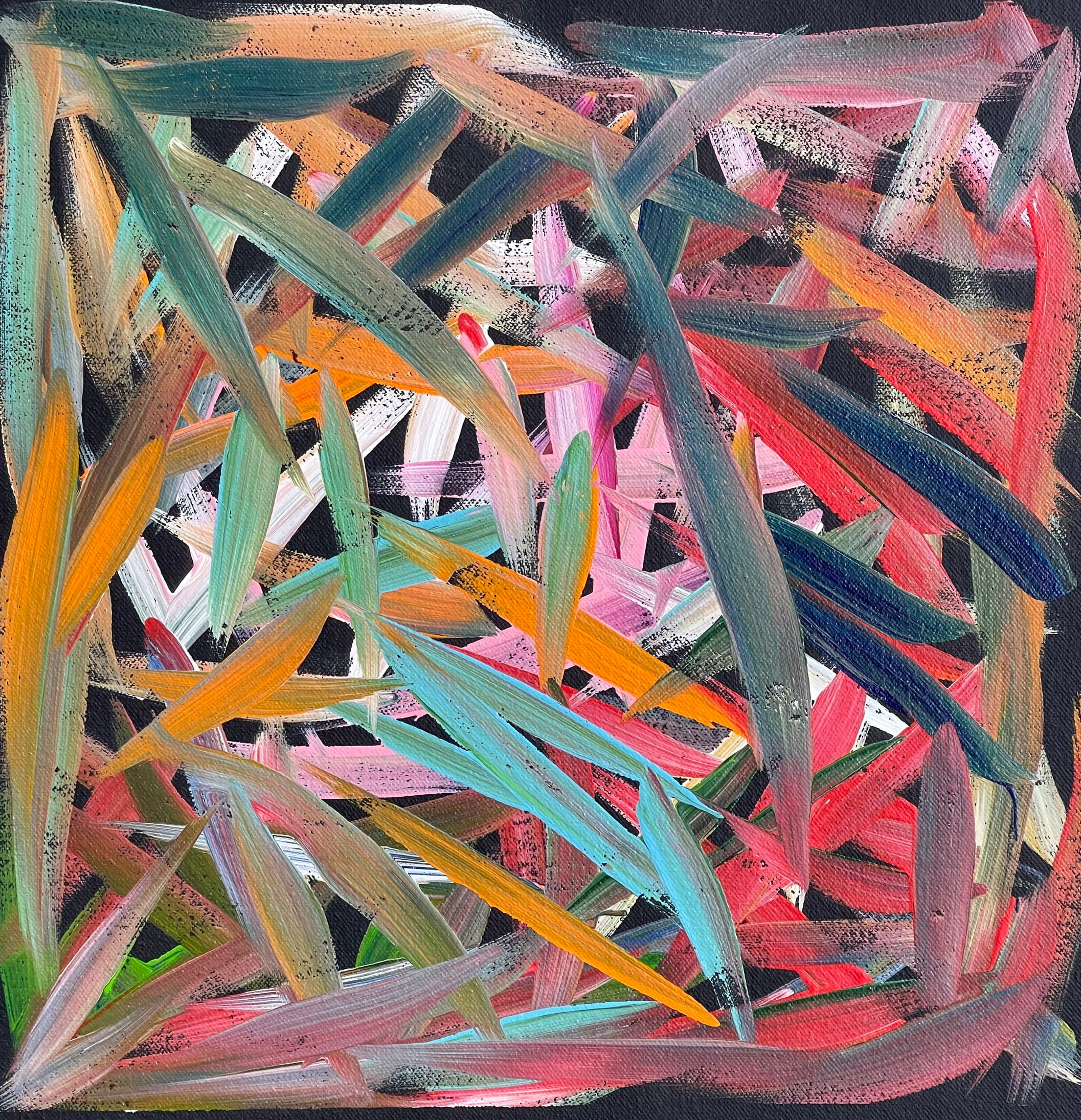 Louise Numina Napananka - Spinifex Grass - 30x30cm .35-29
