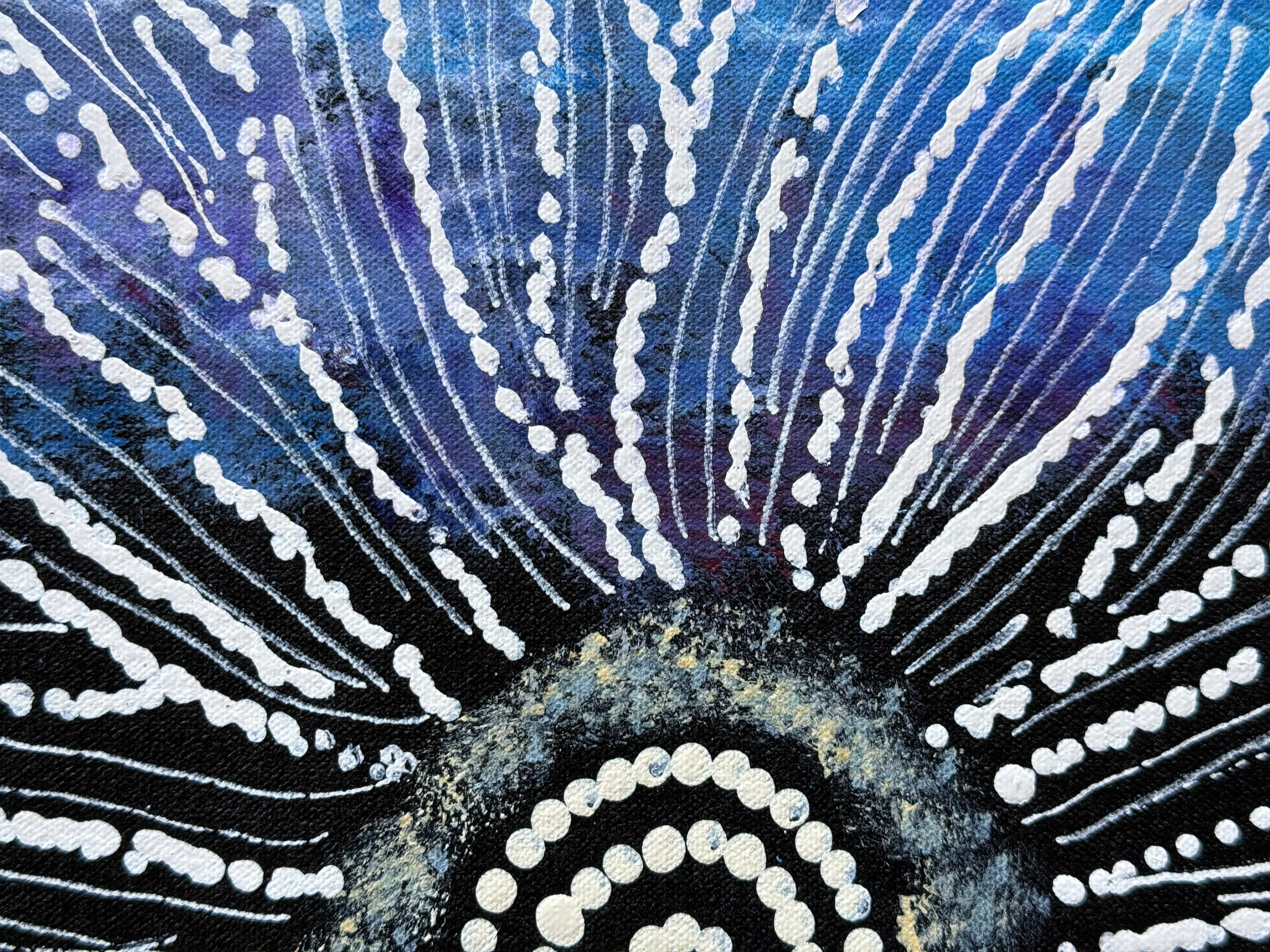 Maria Nampijinpa Brown - Seven Sisters Dreaming - 149x42cm .35-7