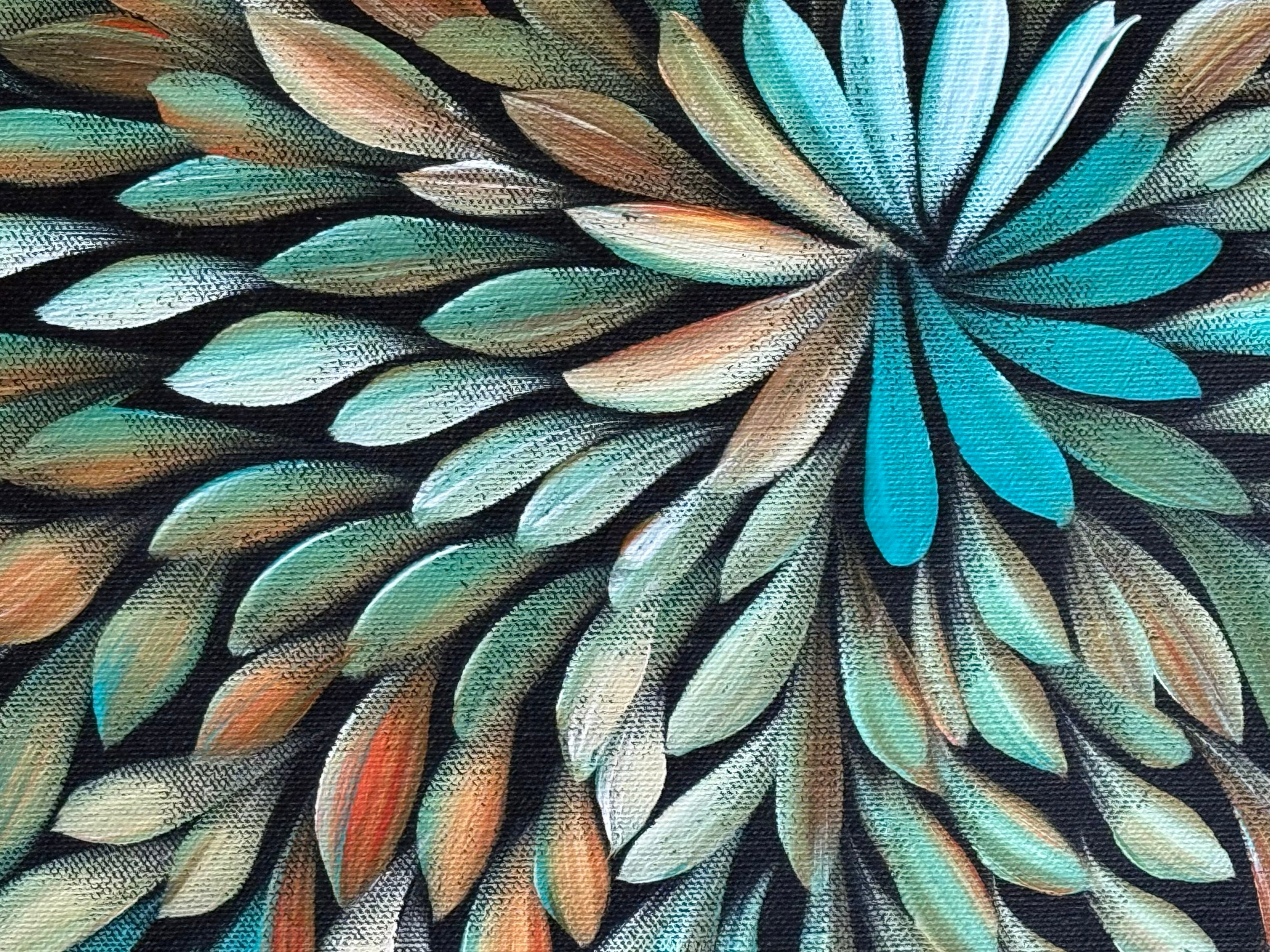 Louise Numina Napananka - Bush Medicine Leaves - 36x51cm .57-71