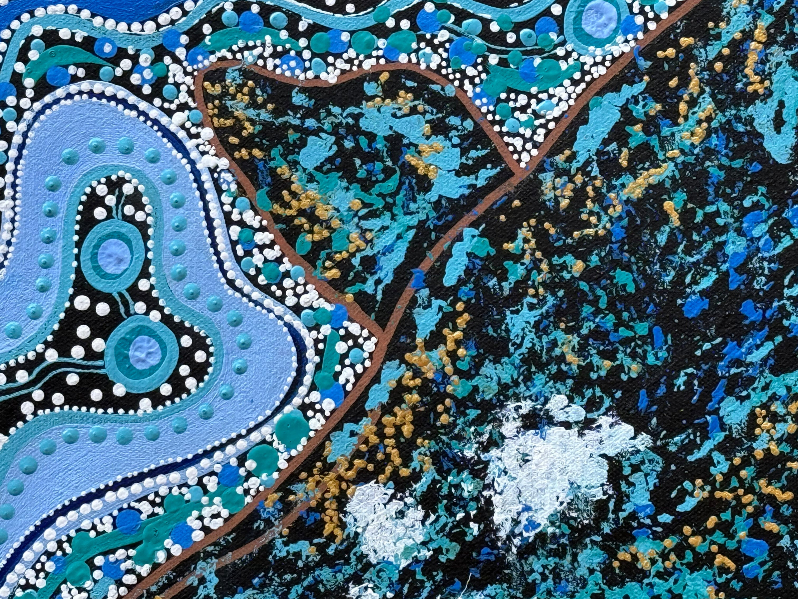 Deidre Burgoyne Rosier - Whale Dreaming in the Great Australian Bight .34-11