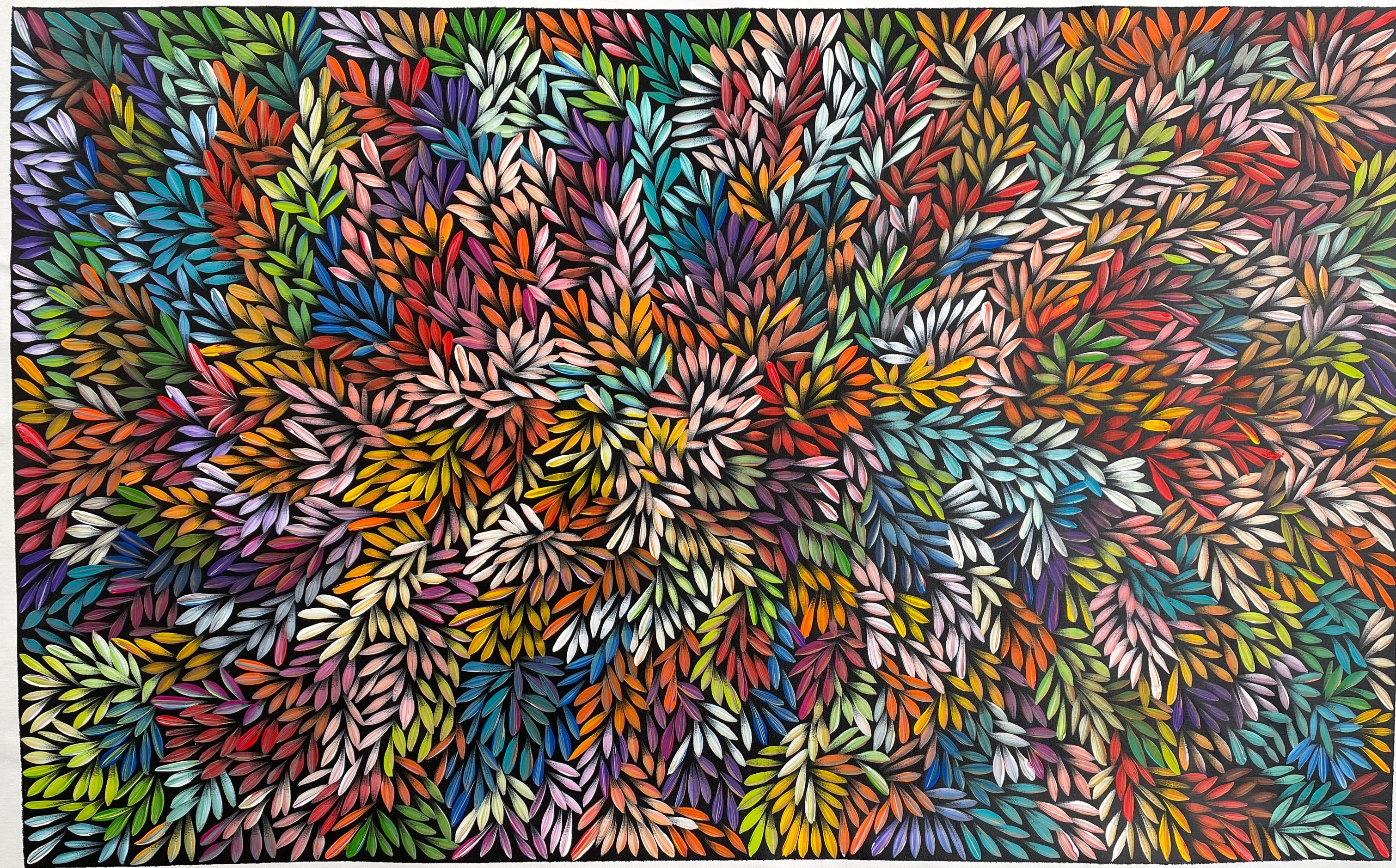 Sharon Numina - Bush Medicine Leaves - 148x93cm .55-21