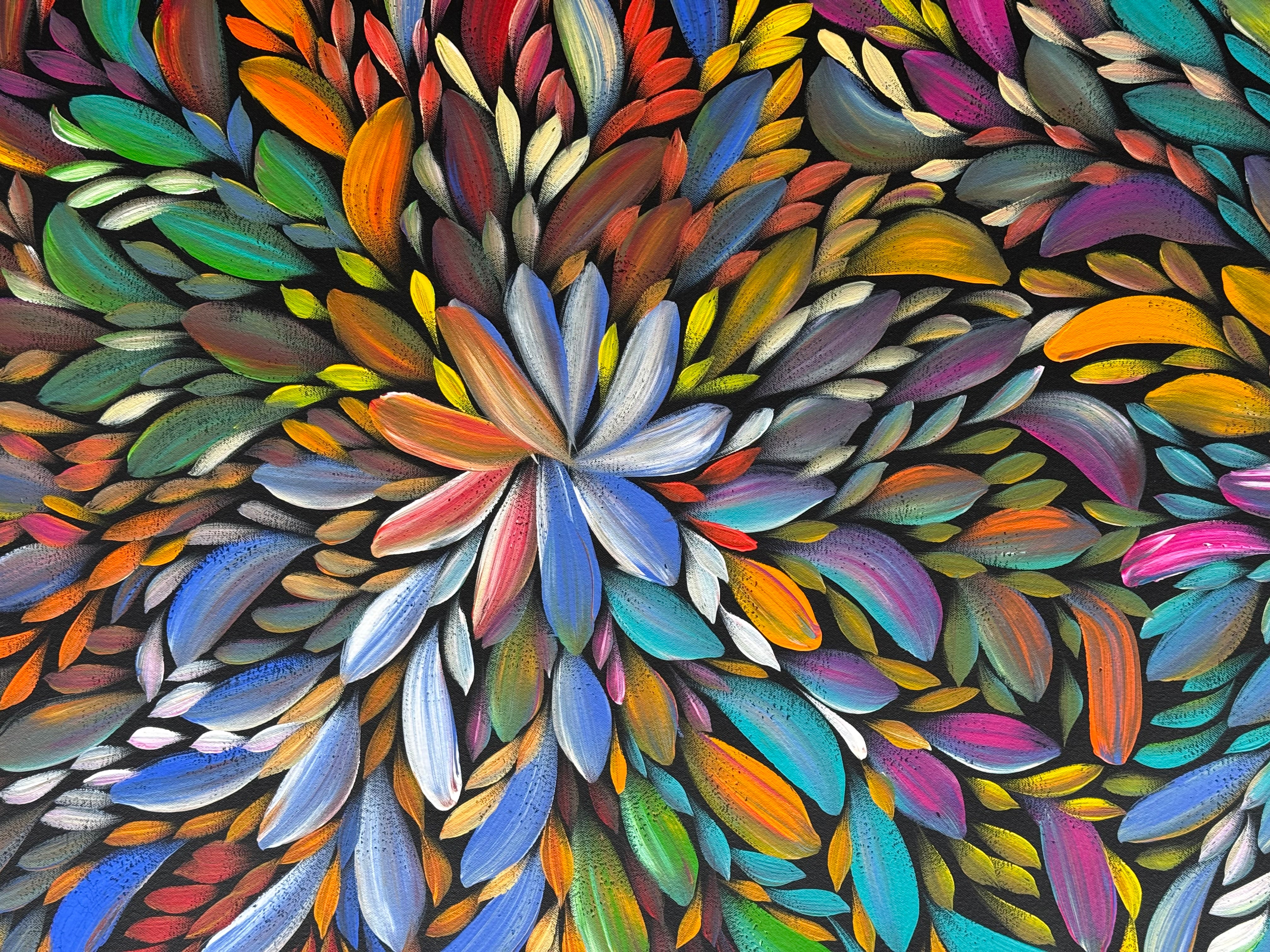 Louise Numina Napananka - Bush Medicine Leaves .25-7