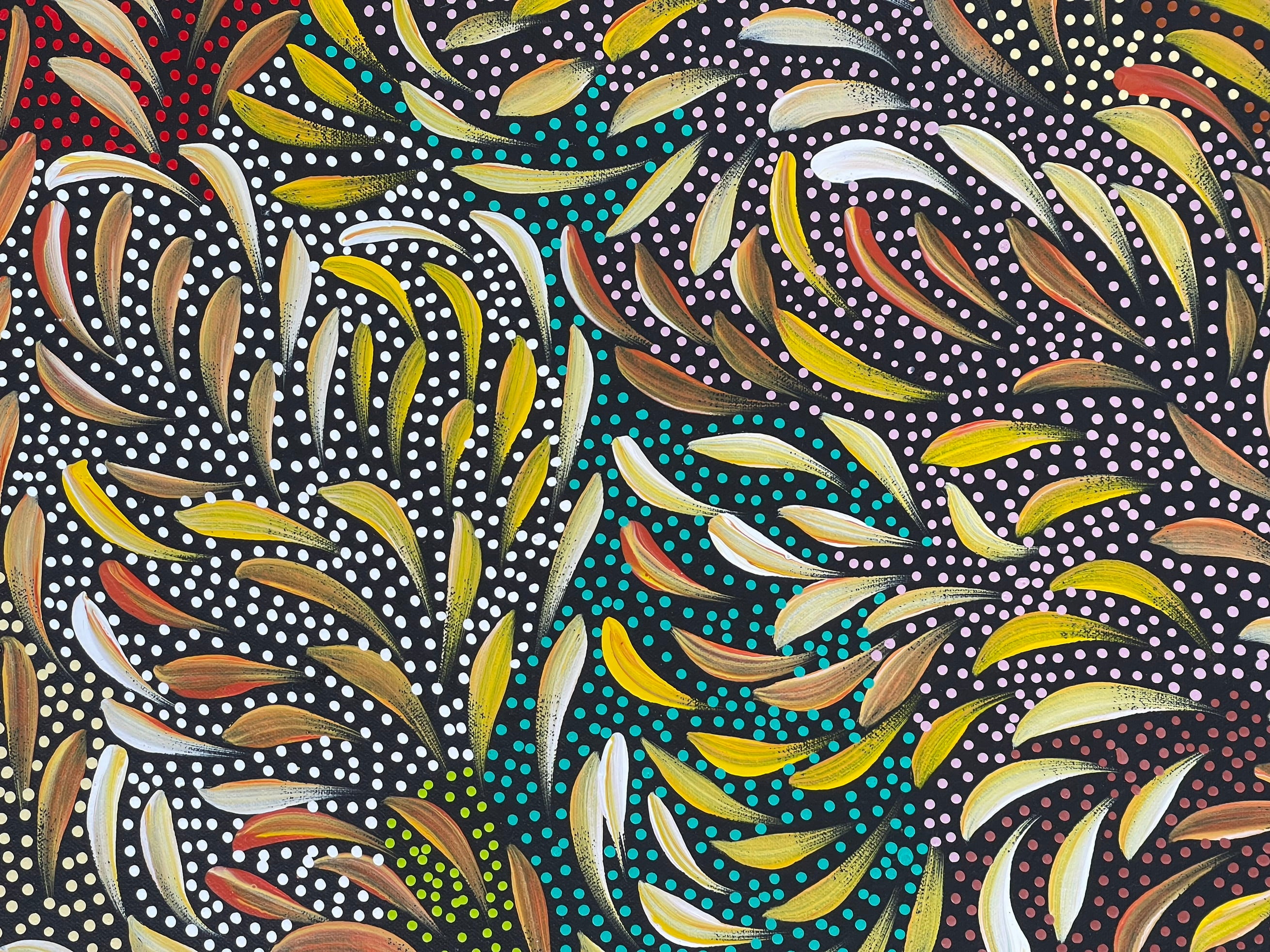 Caroline Numina - Seeded Bush Medicine Leaves .25-15