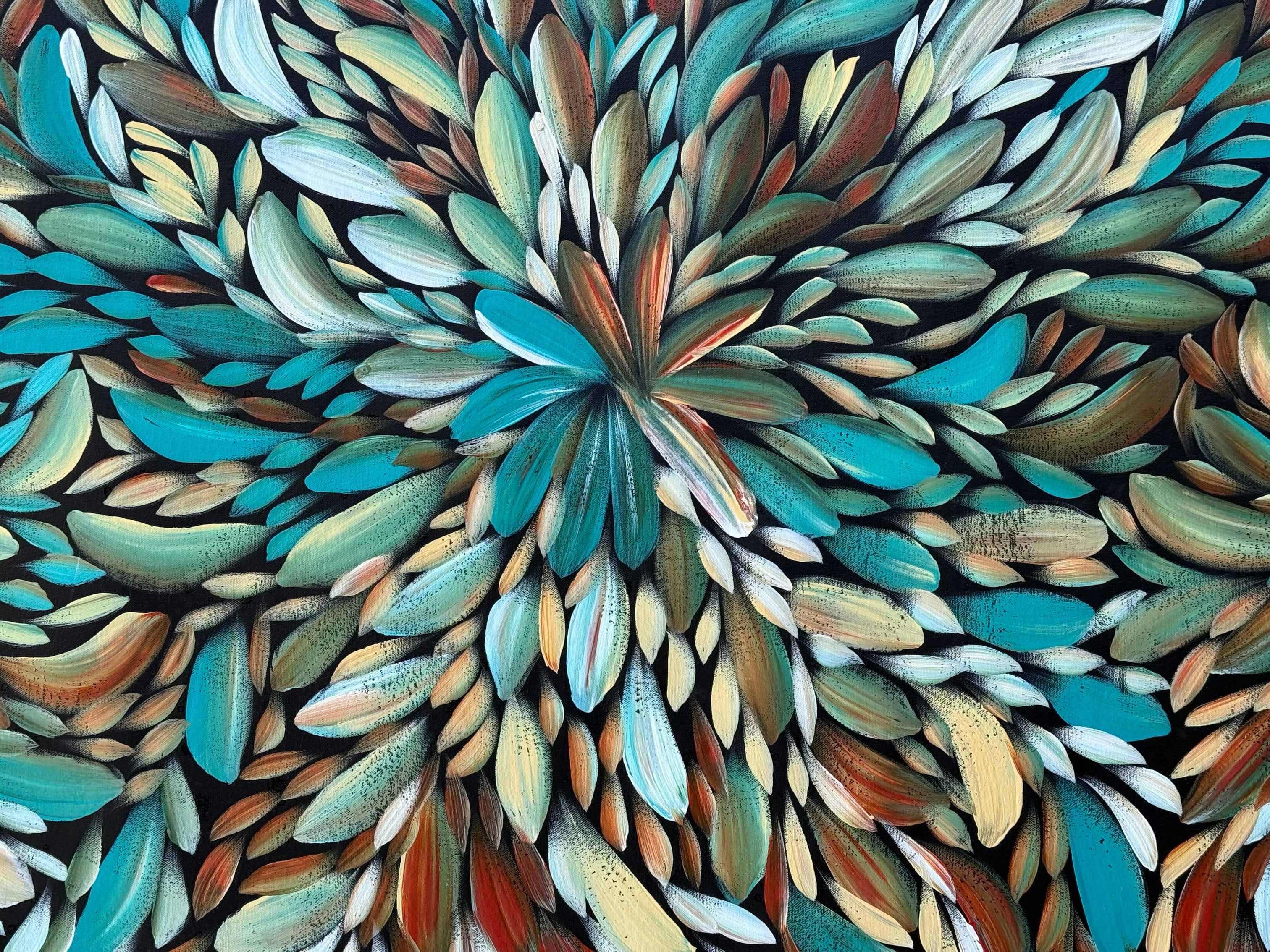 Louise Numina Napananka - Bush Medicine Leaves .42-6