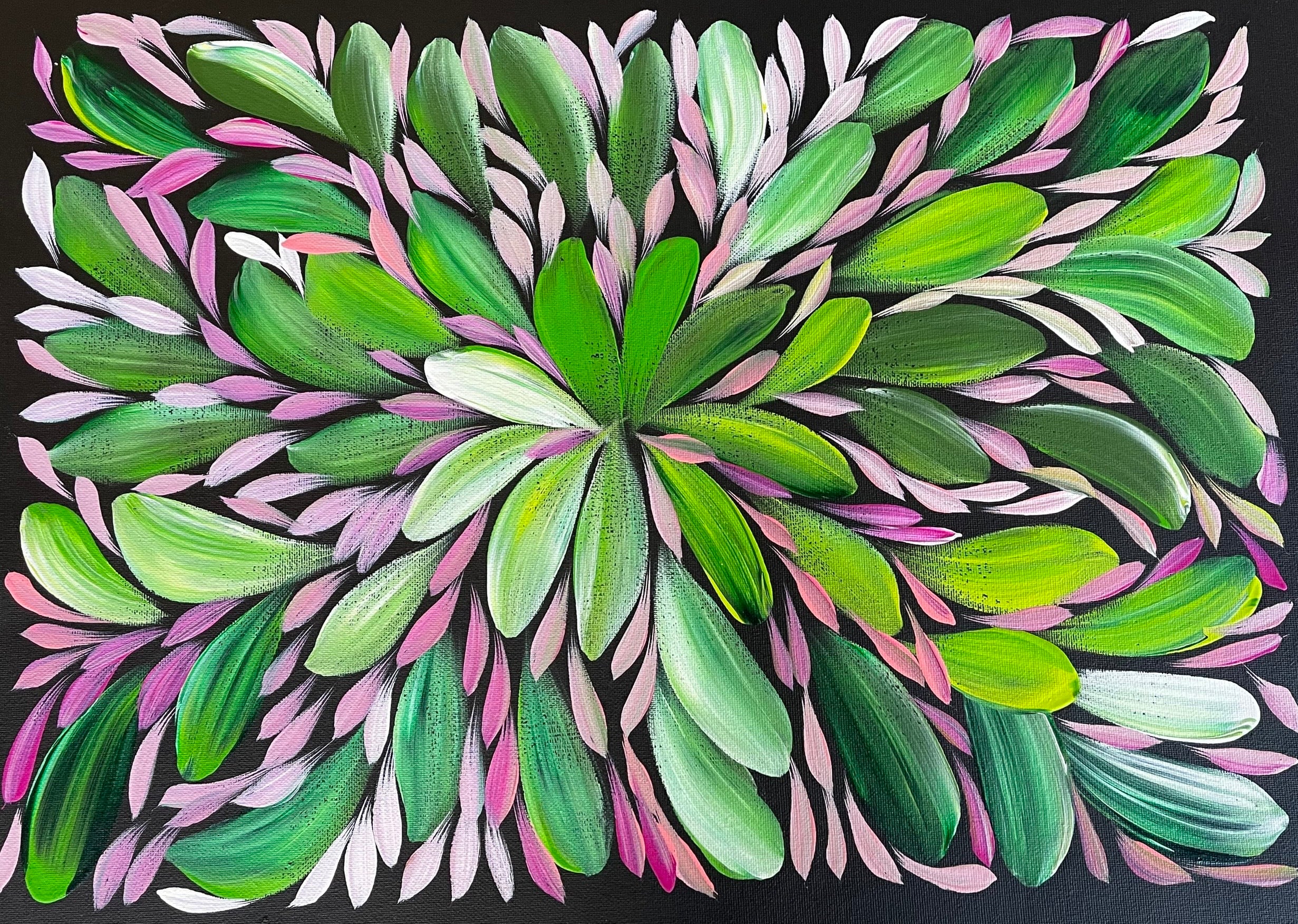 Louise Numina Napananka - Bush Medicine Leaves .22-27