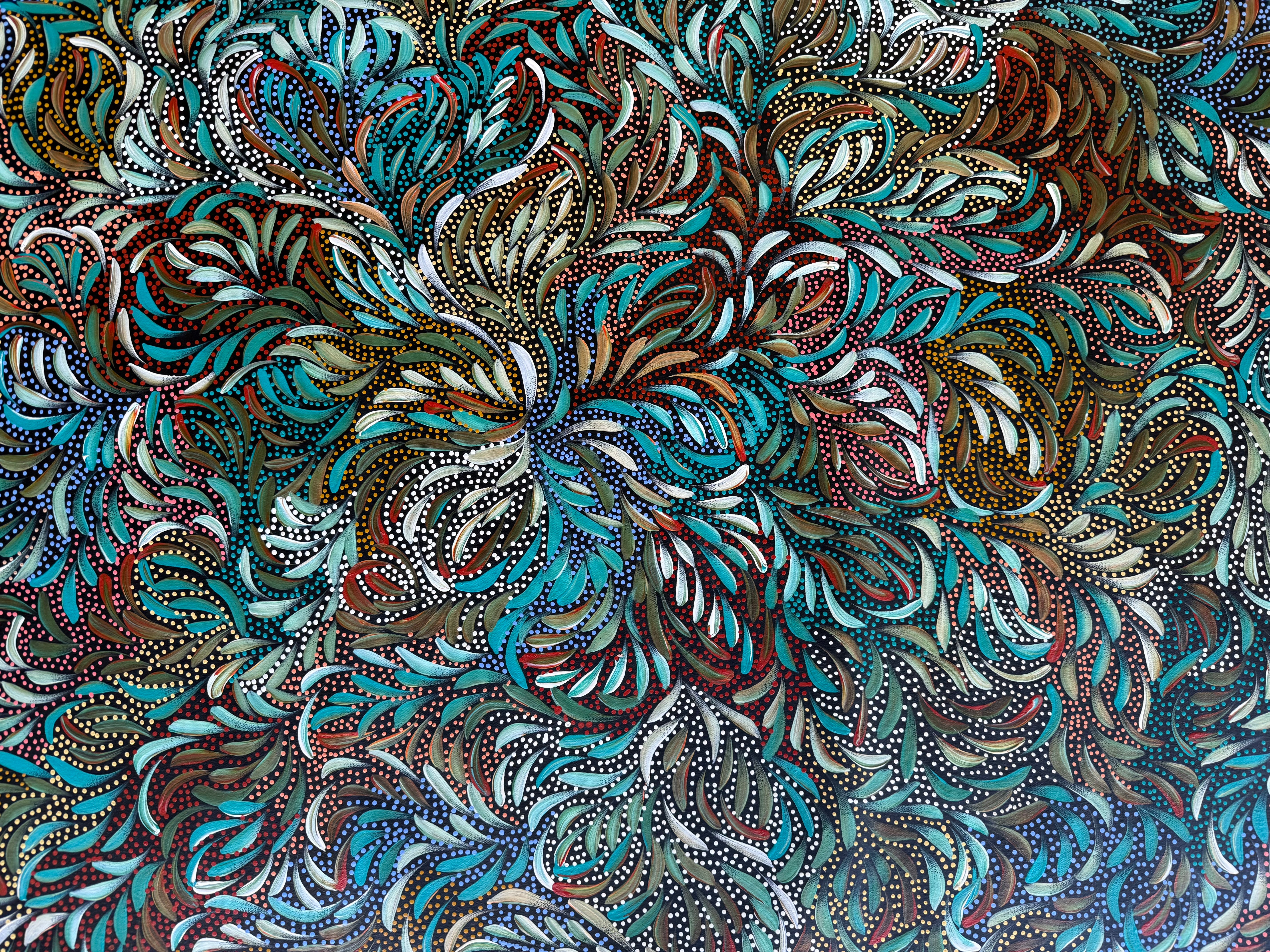 Caroline Numina - Bush Medicine Leaves and Seeds .87-2