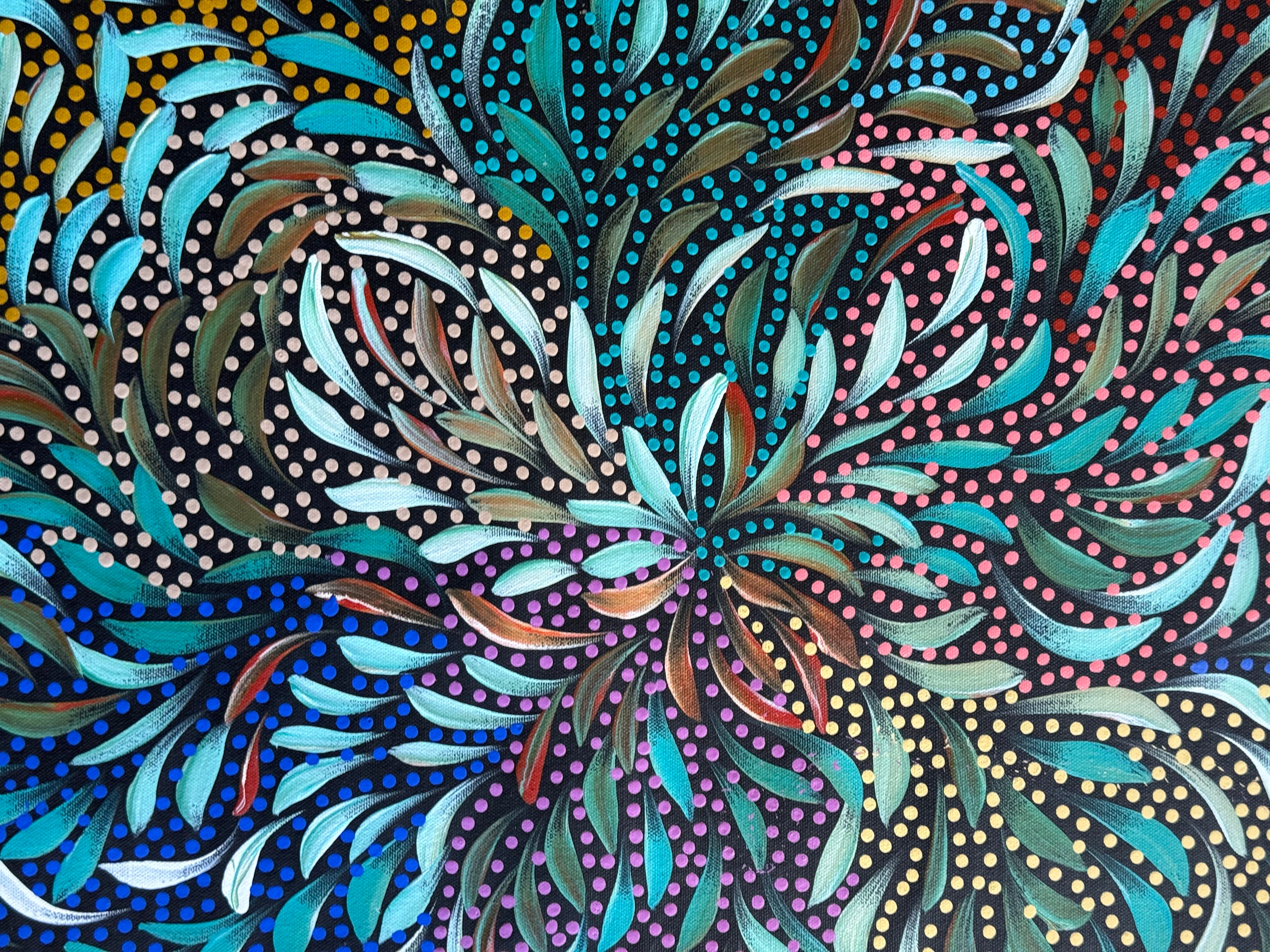 Caroline Numina - Seeded Bush Medicine Leaves .13-13
