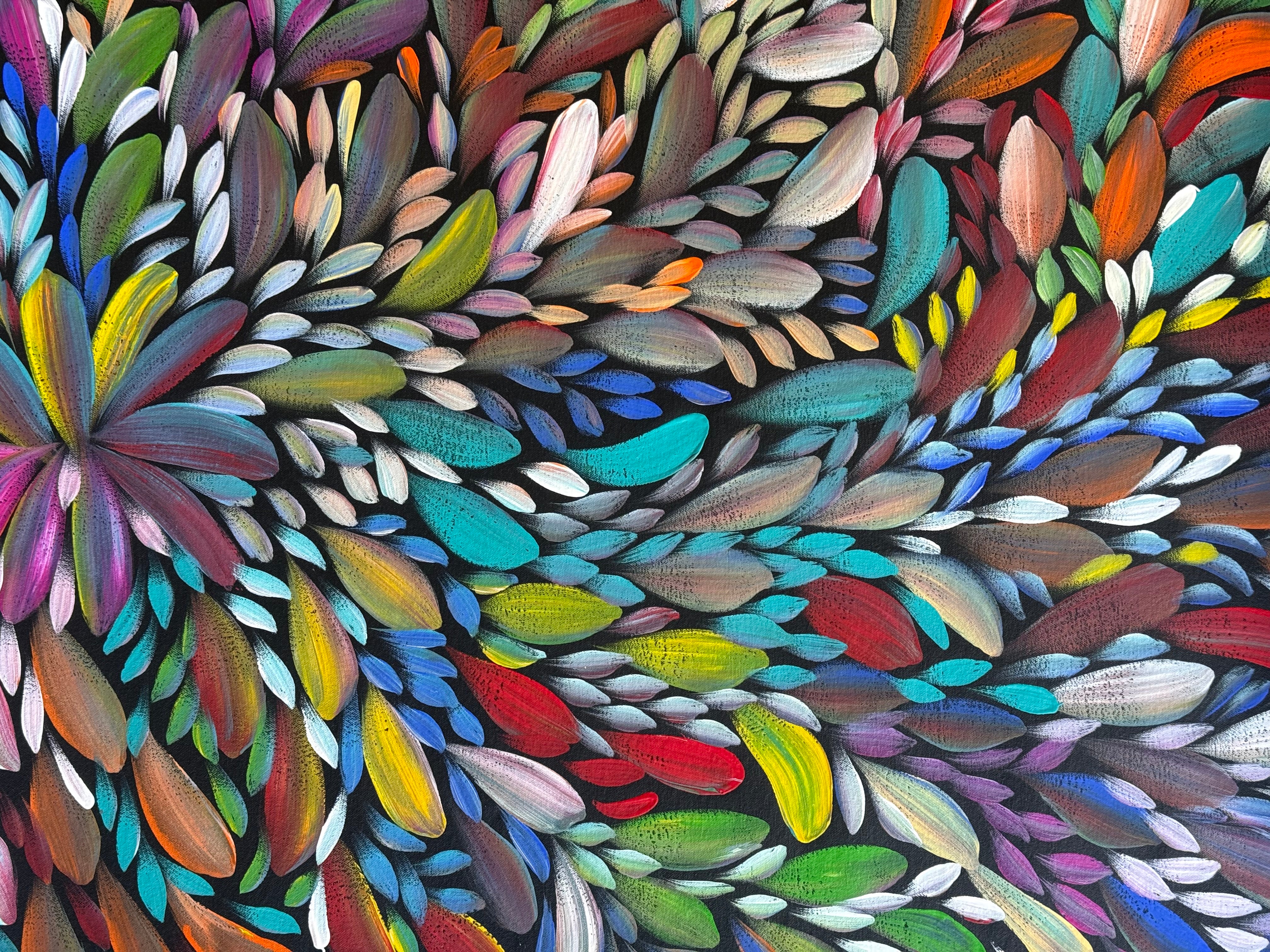 Louise Numina Napananka - Bush Medicine Leaves .09-2