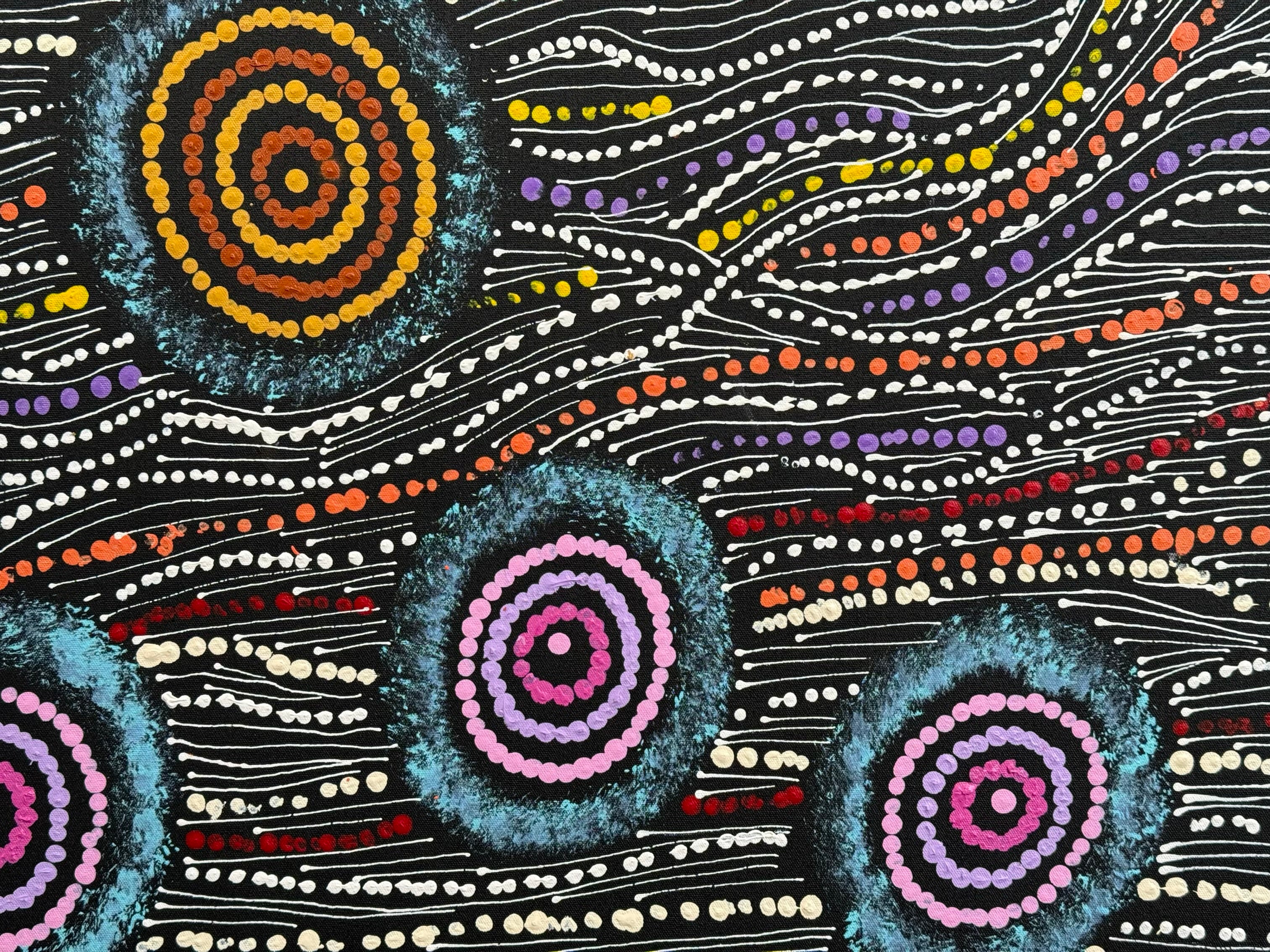 Maria Nampijinpa Brown - Seven Sisters Dreaming .63-2