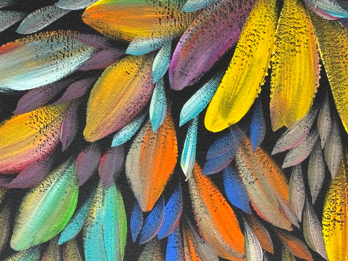 Louise Numina Napananka - Bush Medicine Leaves .21-12