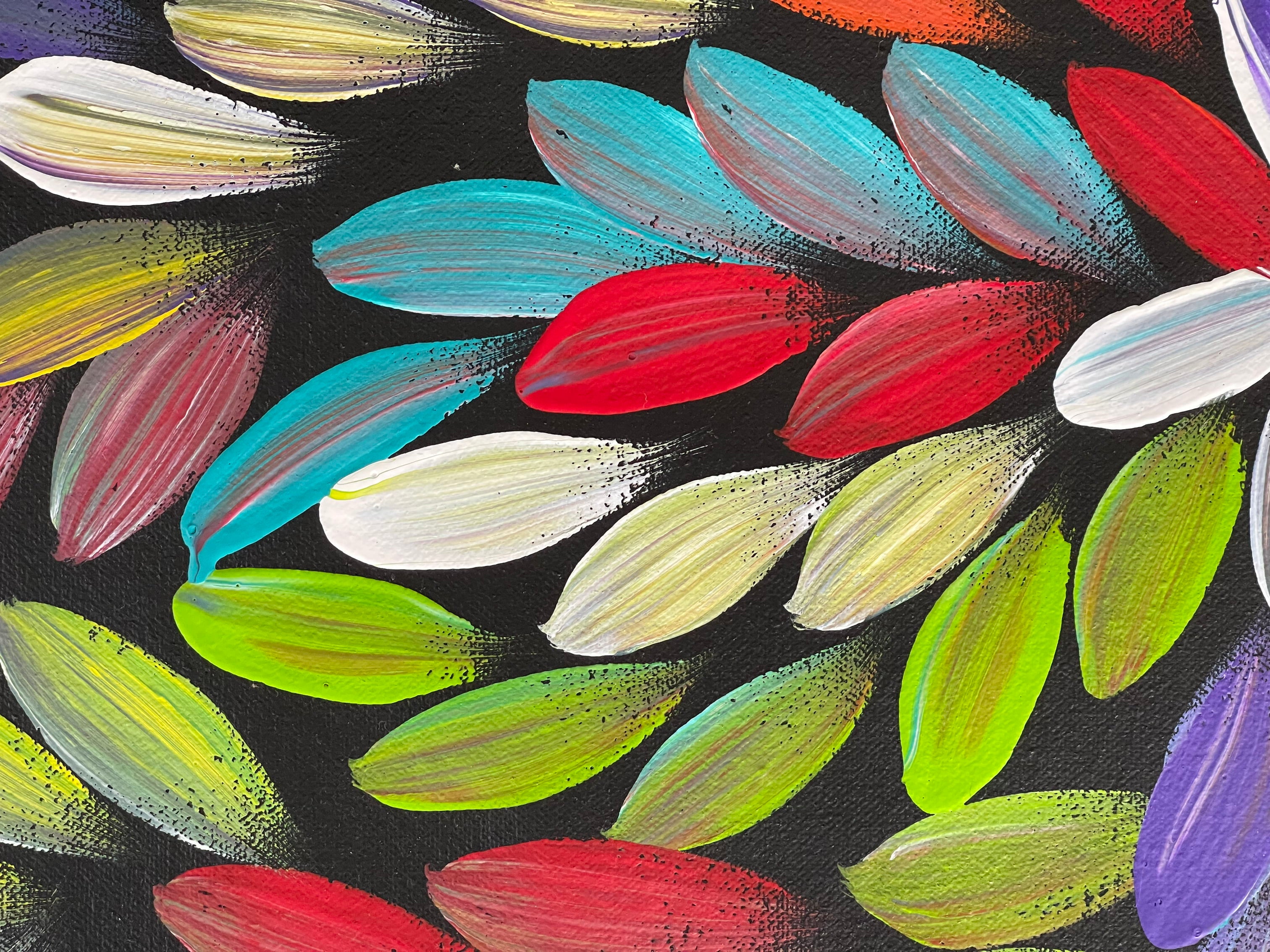Jacinta Numina Waugh - Bush Medicine Leaves - 127x60cm .75-3