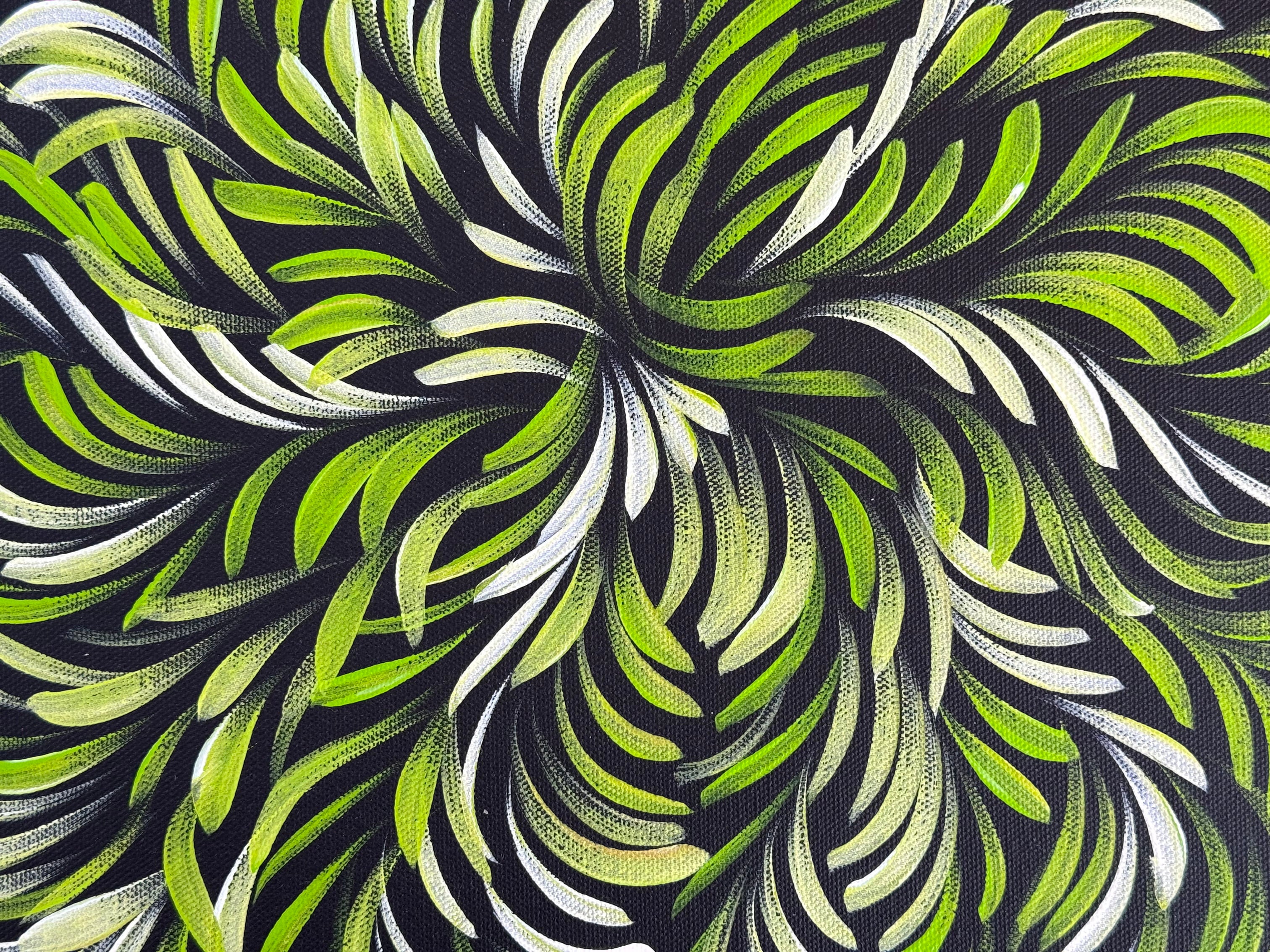 Selina Numina Kamprina - Bush Medicine Leaves - 54x39cm .31-4